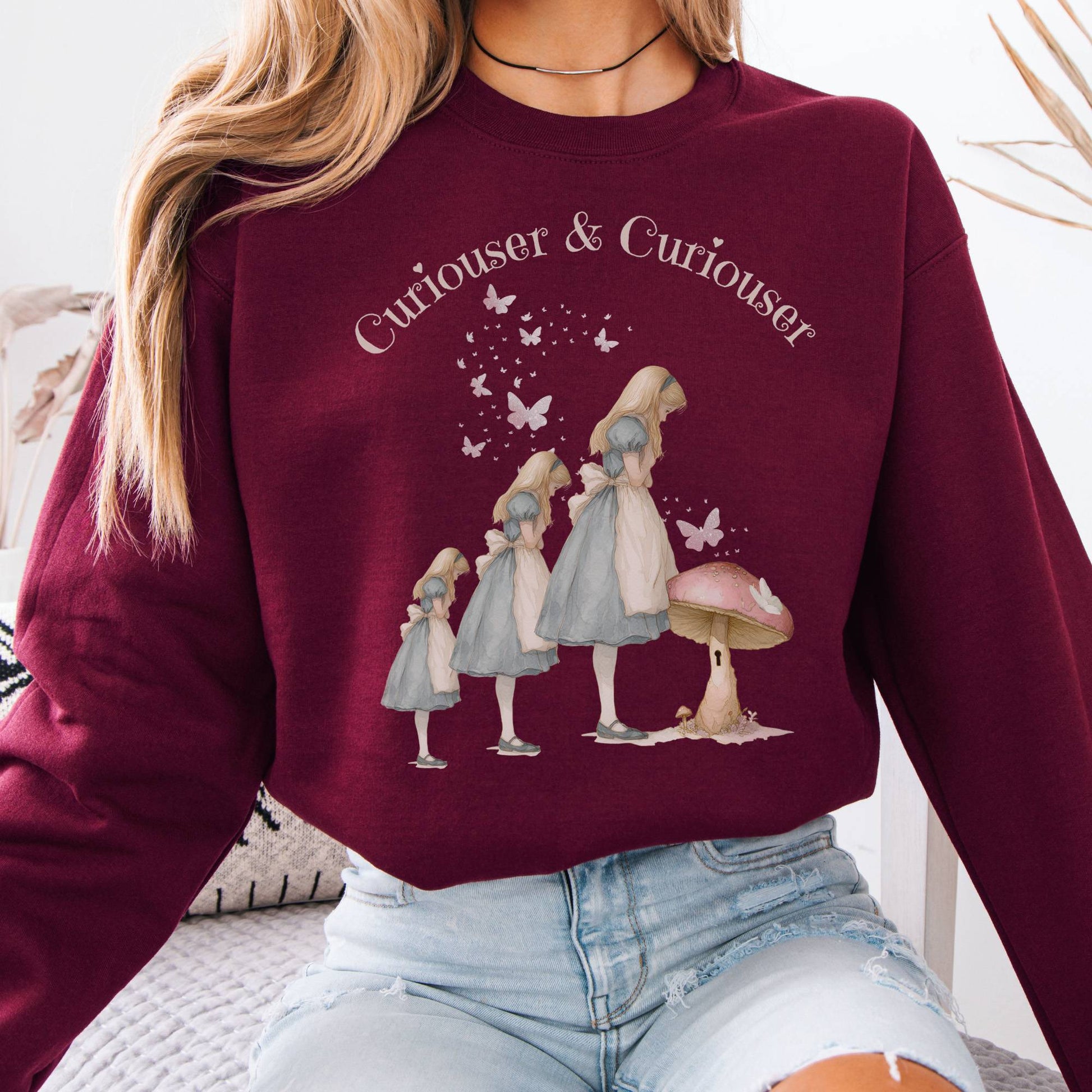 Sweatshirt Design 257 Crewneck Sweatshirt The Mystic Eden