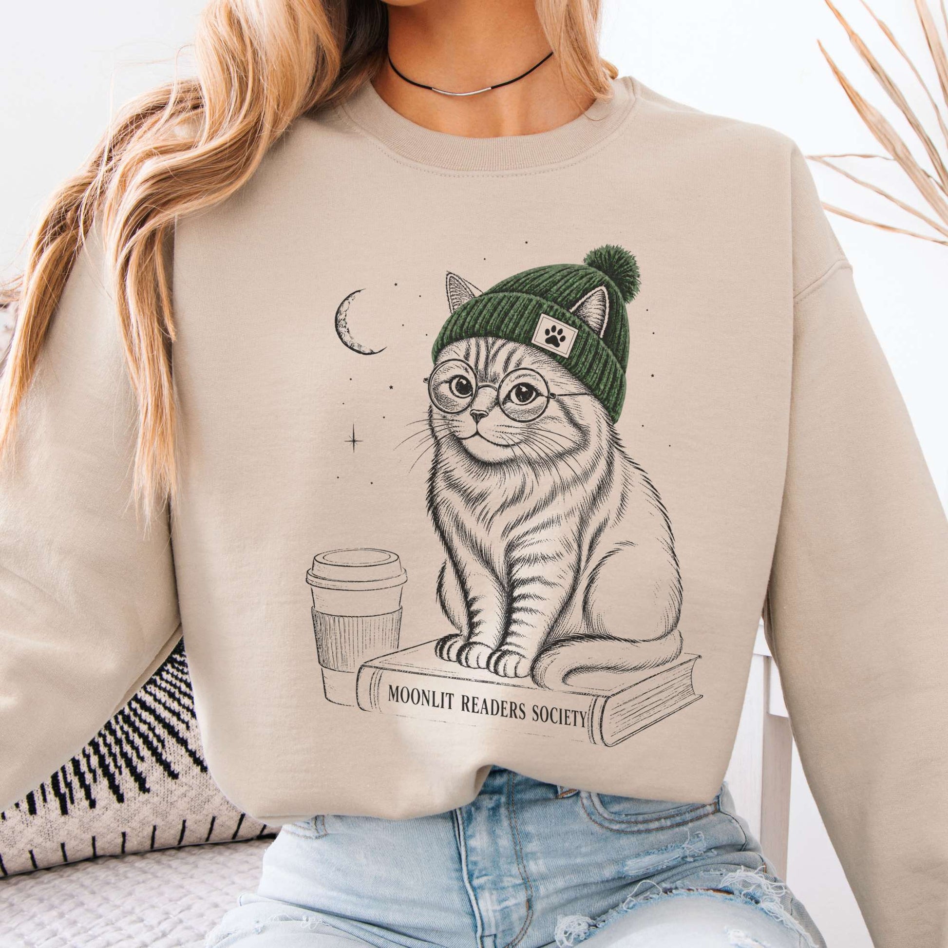 Sweatshirt Sand / S Design 293 Crewneck Sweatshirt The Mystic Eden