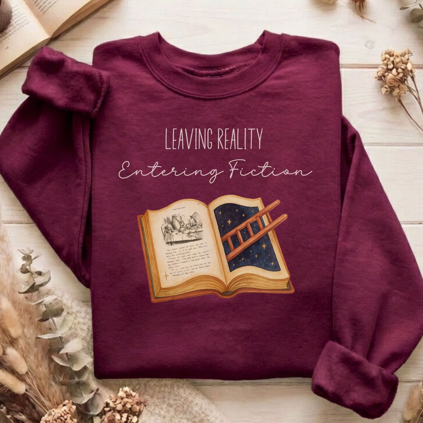 Sweatshirt Maroon / S Design 221 Sweatshirt The Mystic Eden