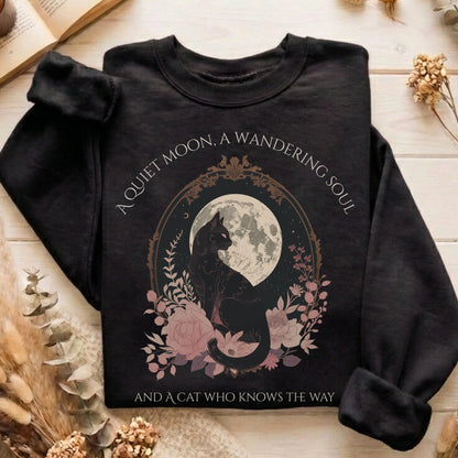 Sweatshirt Black / S Design 268 Crewneck Sweatshirt The Mystic Eden
