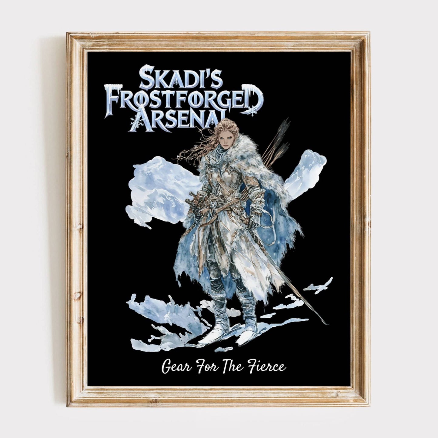 Poster 11″ x 14″ / Matte Design 169B - Art Print The Mystic Eden