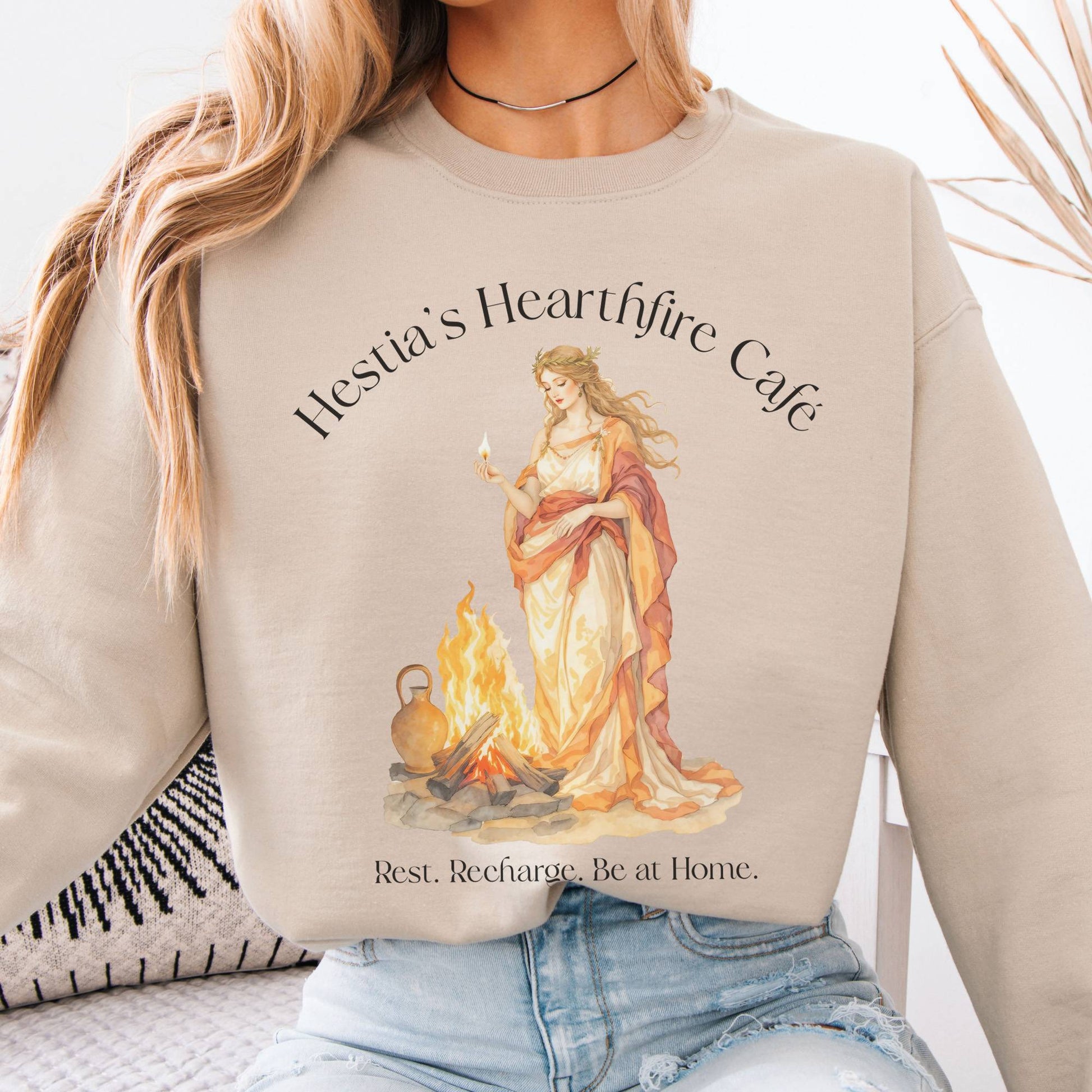 Sweatshirt Design 274 Crewneck Sweatshirt The Mystic Eden