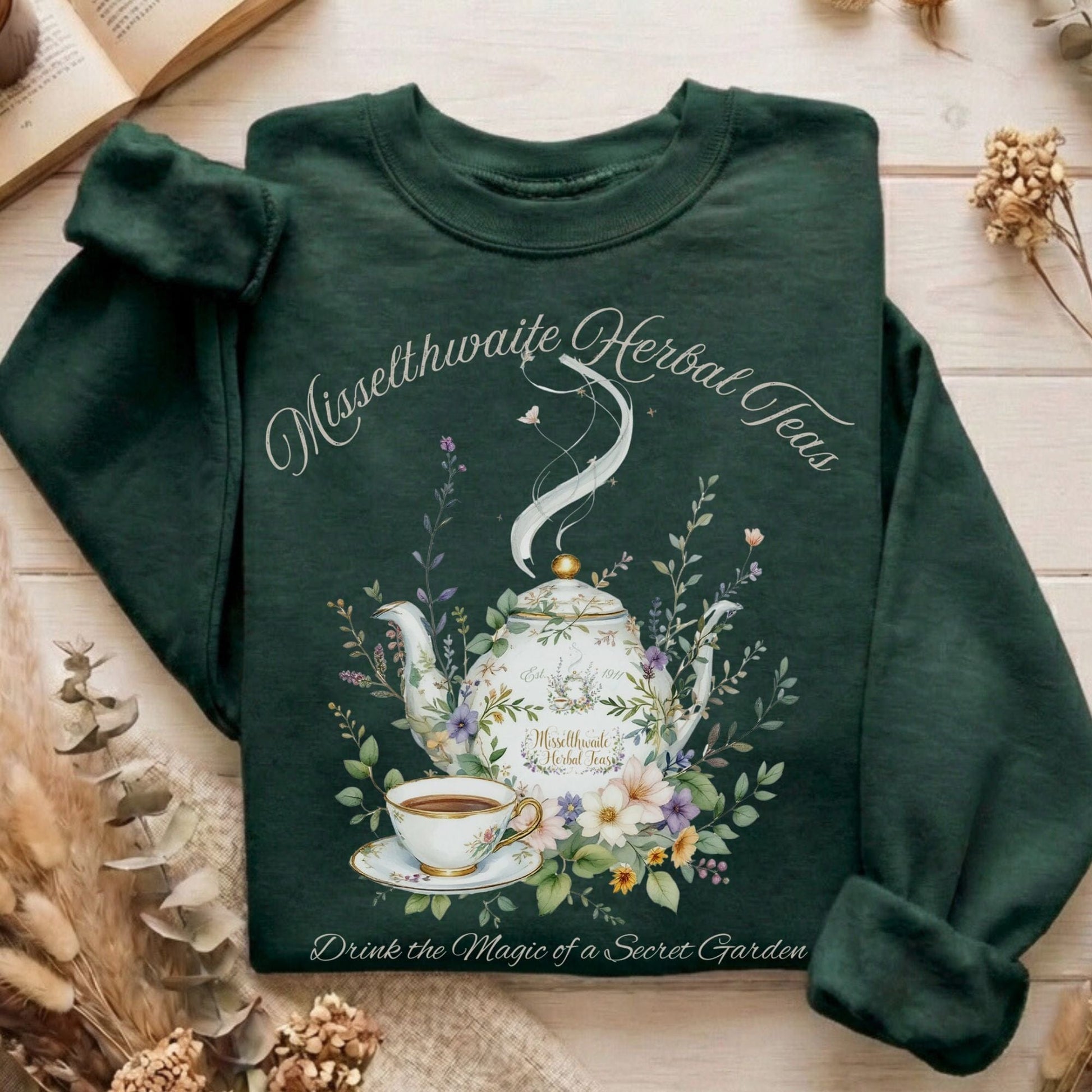 Sweatshirt Forest Green / S Design 146 Sweatshirt The Mystic Eden