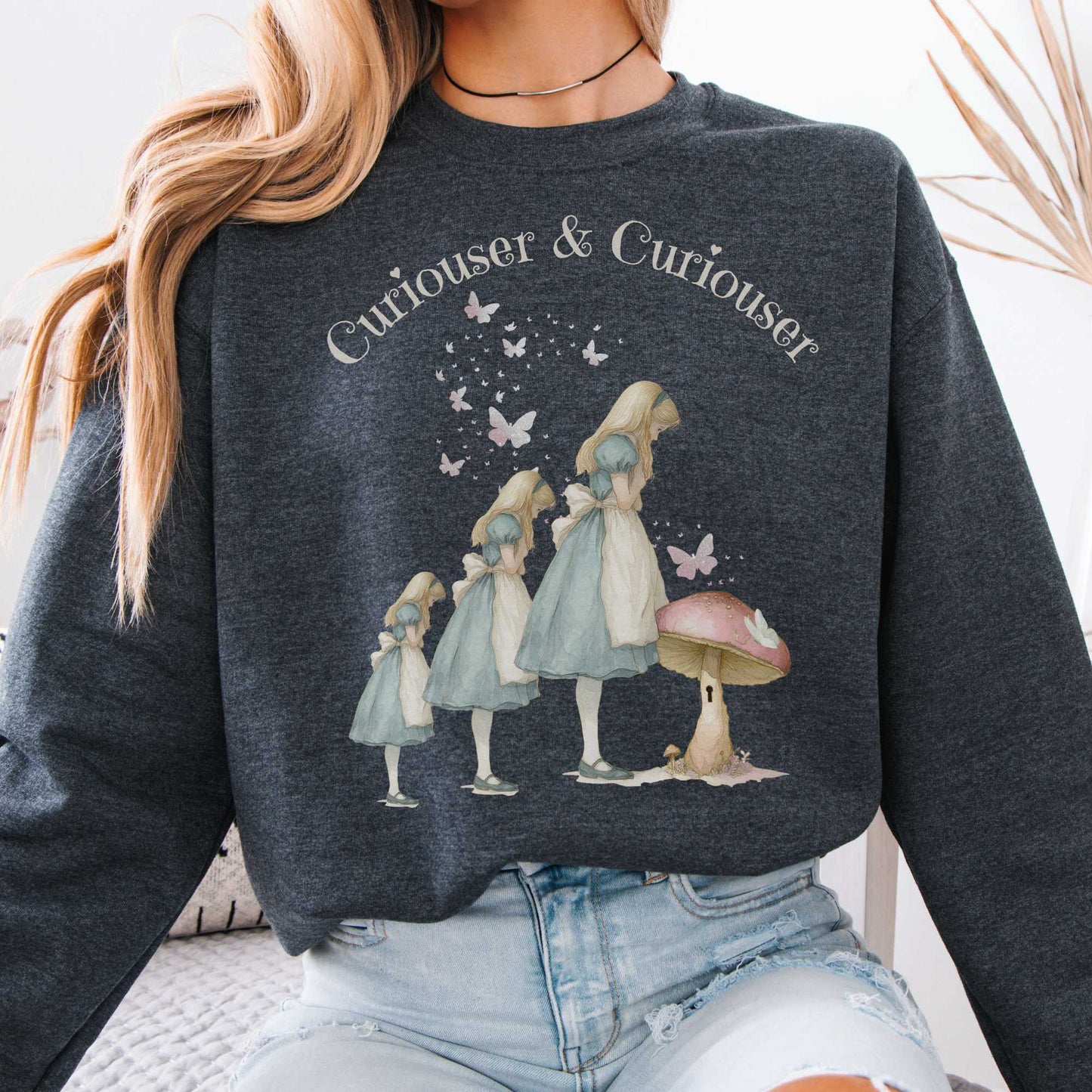 Sweatshirt Design 257 Crewneck Sweatshirt The Mystic Eden