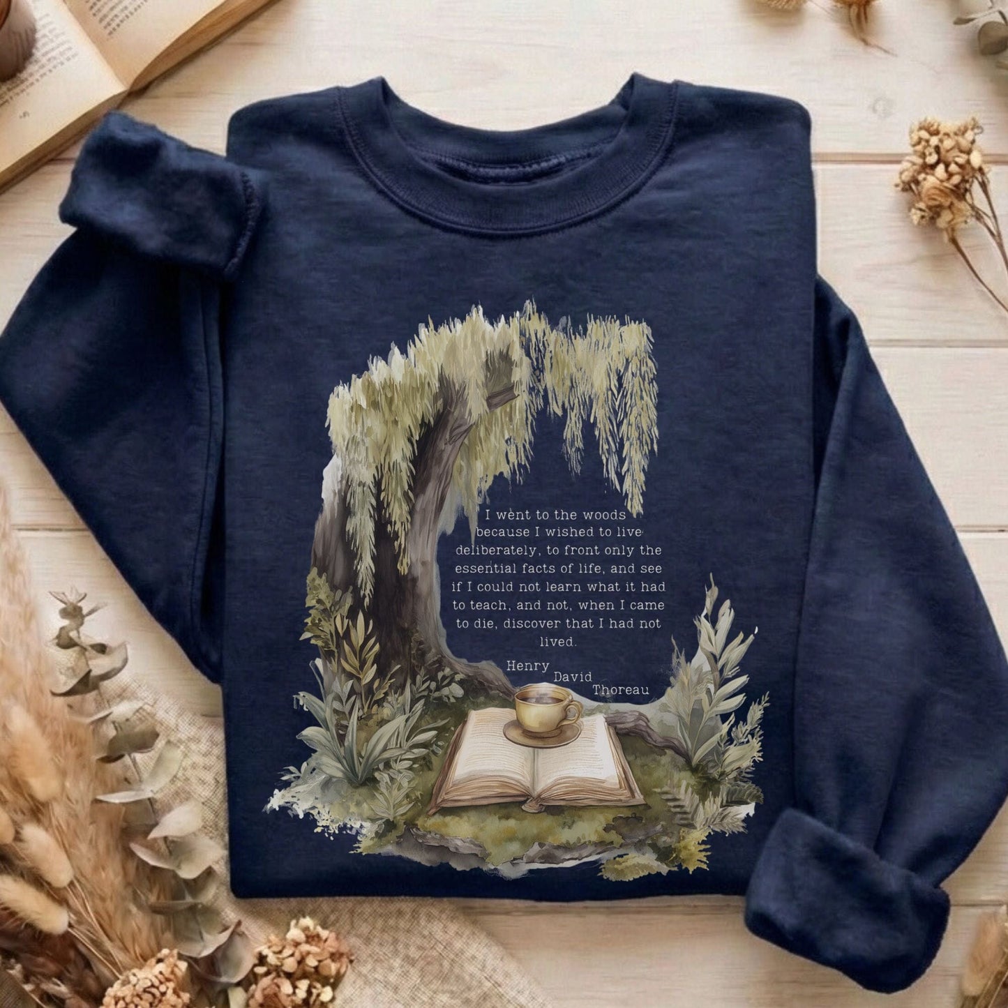 Sweatshirt Navy / S Design 245 Crewneck Sweatshirt The Mystic Eden