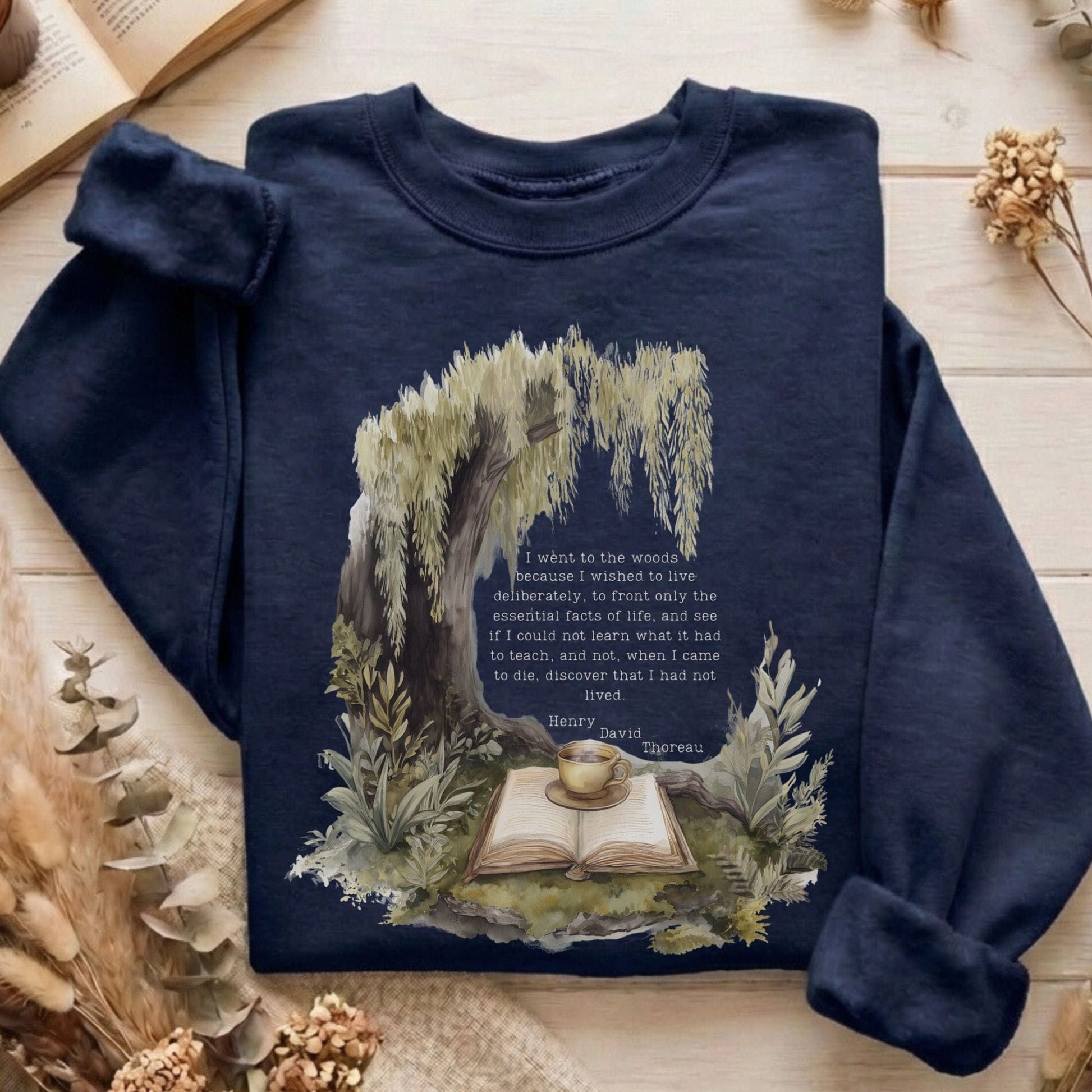 Sweatshirt Navy / S Design 245 Crewneck Sweatshirt The Mystic Eden