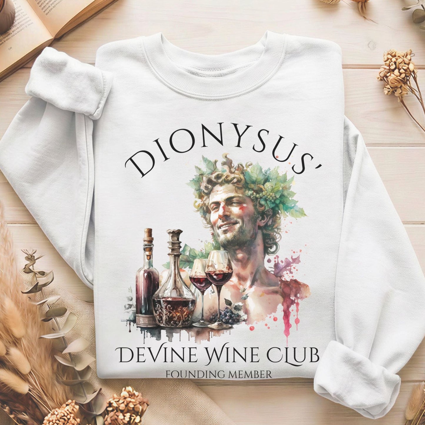 Sweatshirt White / S Design 273 Crewneck Sweatshirt The Mystic Eden