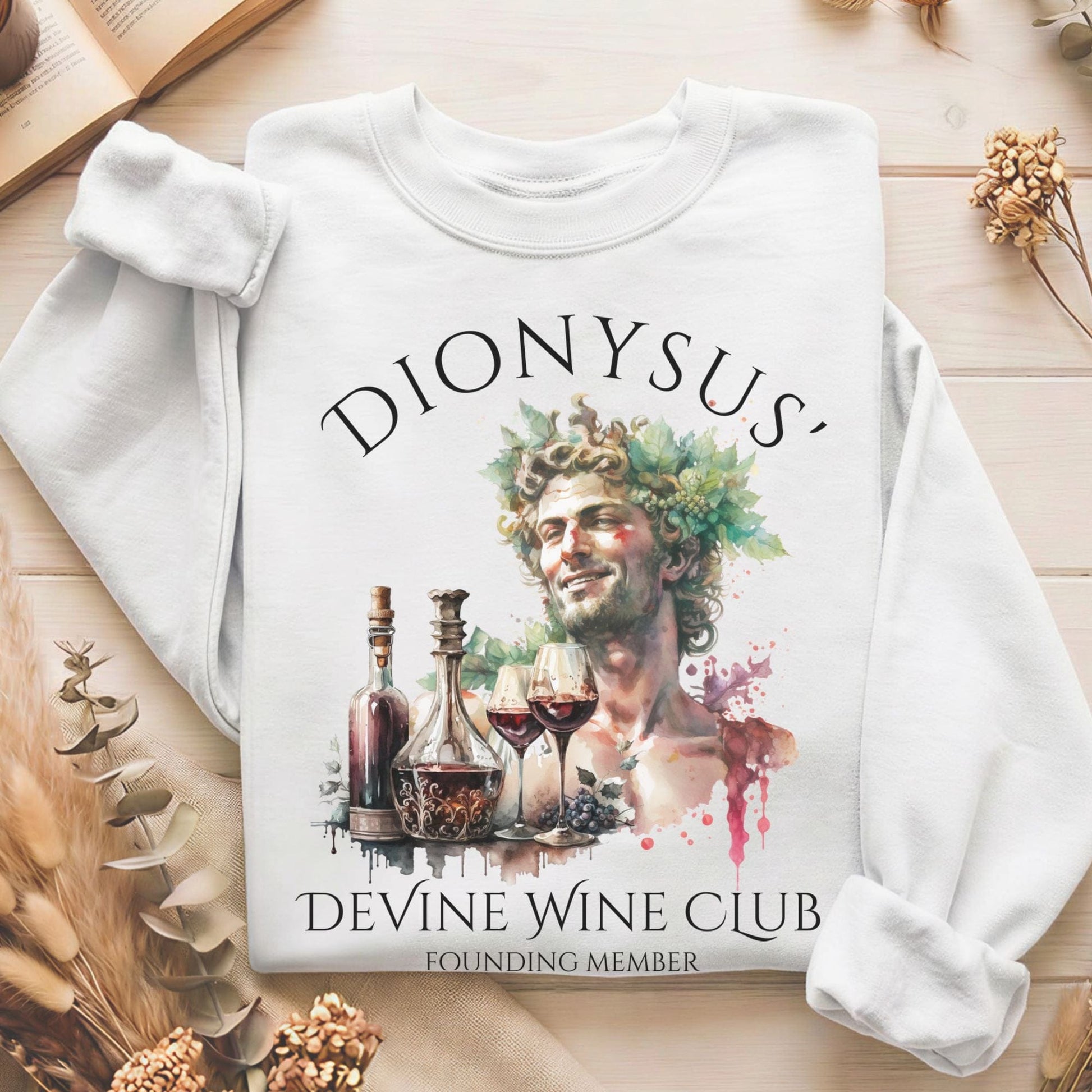 Sweatshirt White / S Design 273 Crewneck Sweatshirt The Mystic Eden