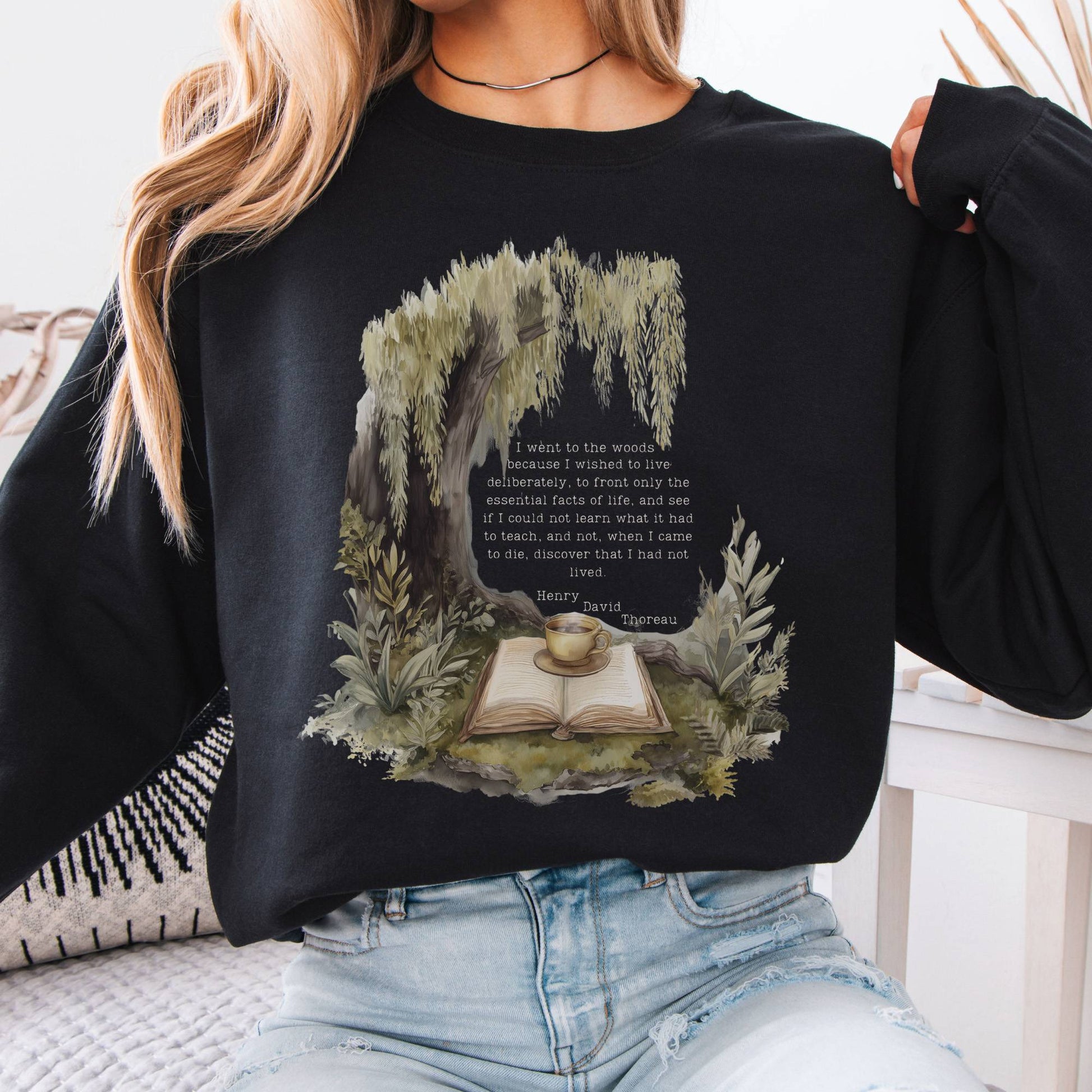 Sweatshirt Design 245 Crewneck Sweatshirt The Mystic Eden
