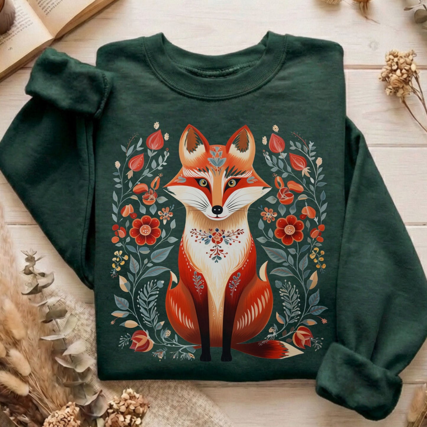 Sweatshirt Forest Green / S Design 49 Sweatshirt The Mystic Eden