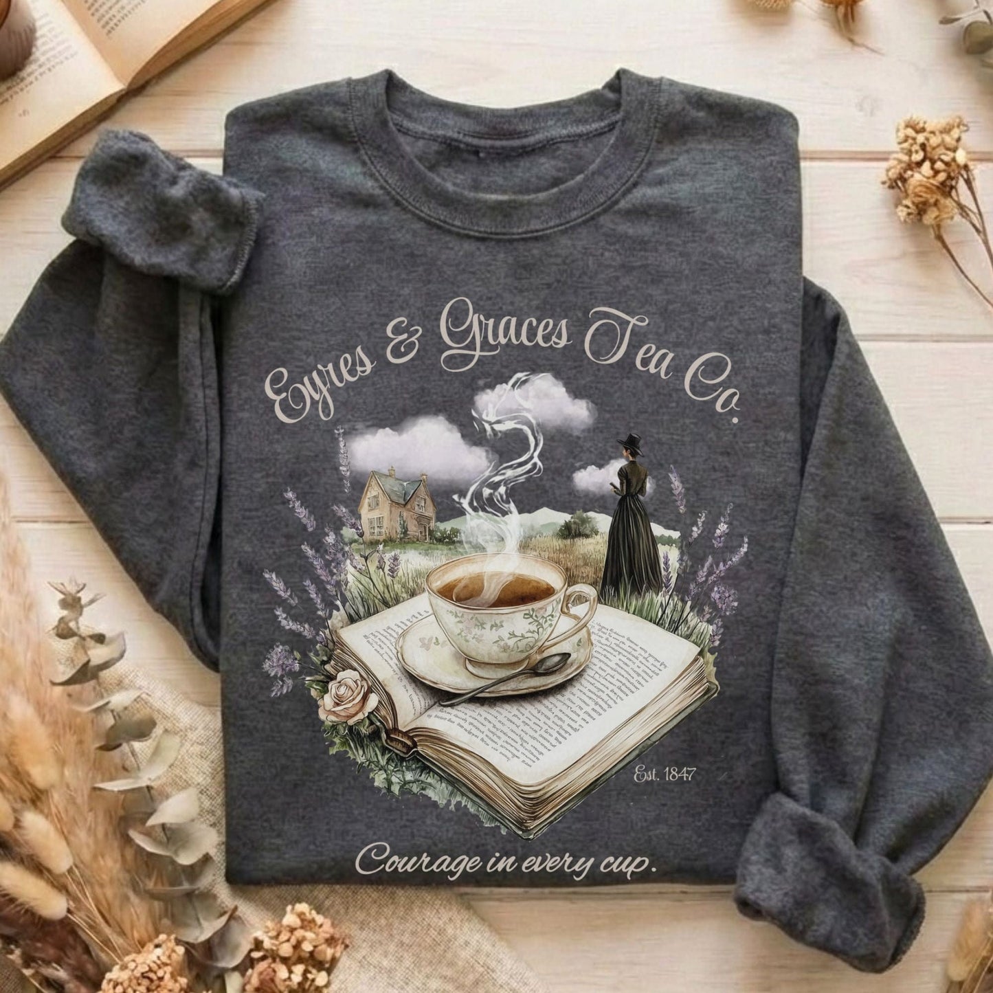 Sweatshirt Dark Heather / S Design 116 Sweatshirt The Mystic Eden
