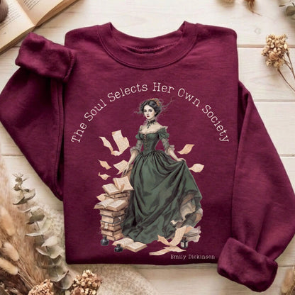 Sweatshirt Maroon / S Design 253 Crewneck Sweatshirt The Mystic Eden