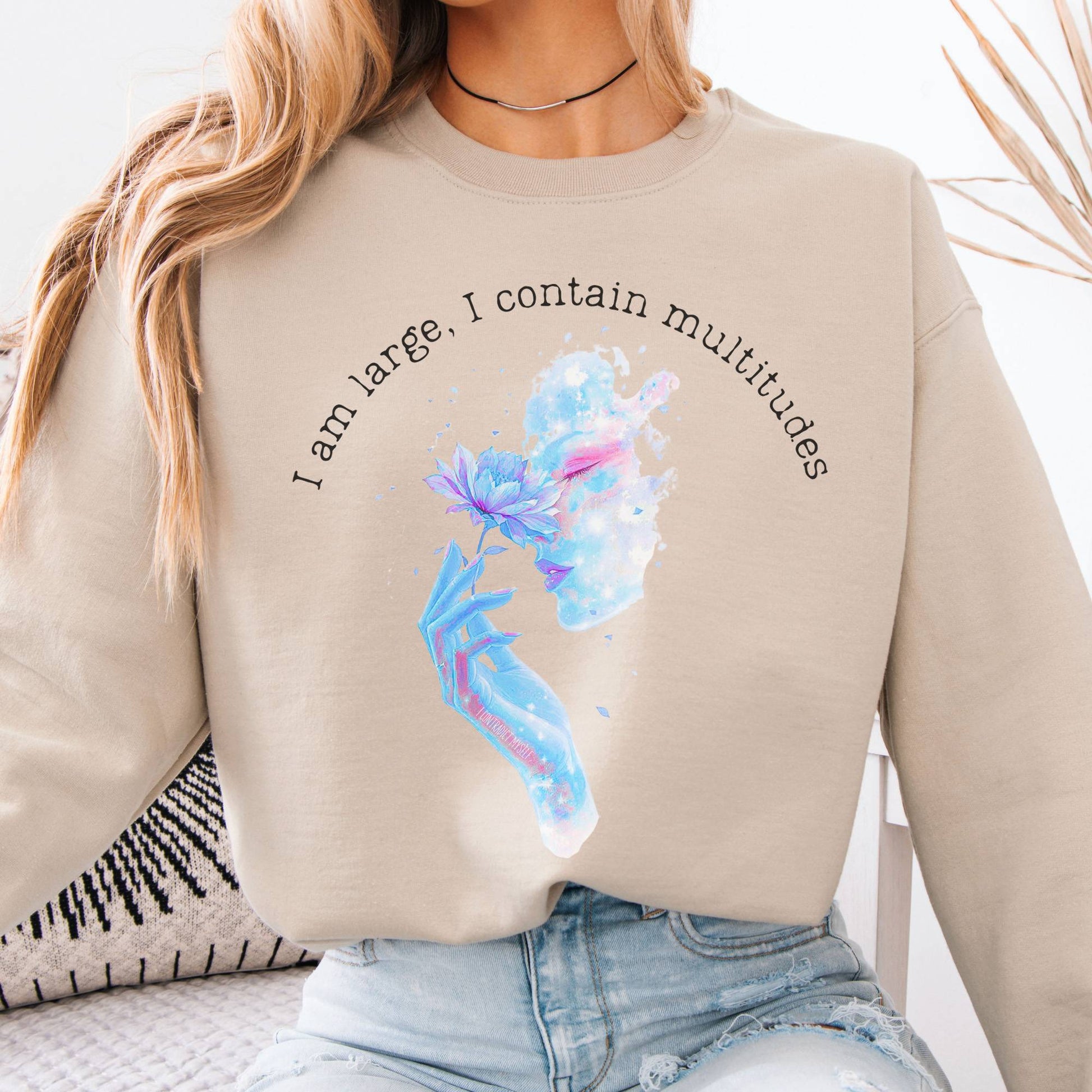 Sweatshirt Design 251 Crewneck Sweatshirt The Mystic Eden