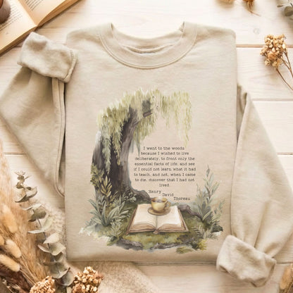 Sweatshirt Sand / S Design 245 Crewneck Sweatshirt The Mystic Eden