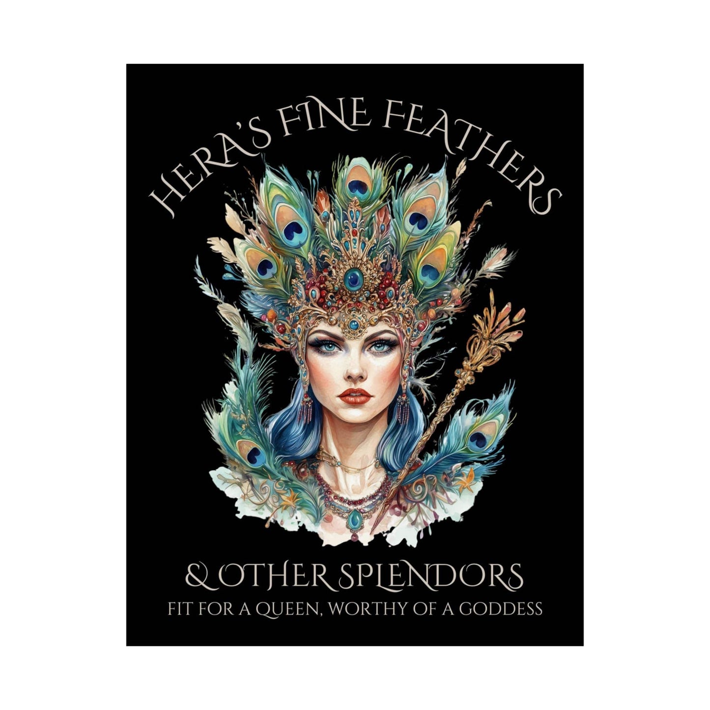 Poster 11″ x 14″ / Matte Design 103B - Art Print The Mystic Eden