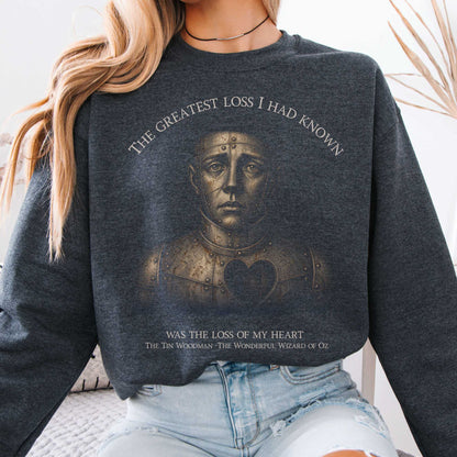 Sweatshirt Dark Heather / S Design 307 Crewneck Sweatshirt The Mystic Eden