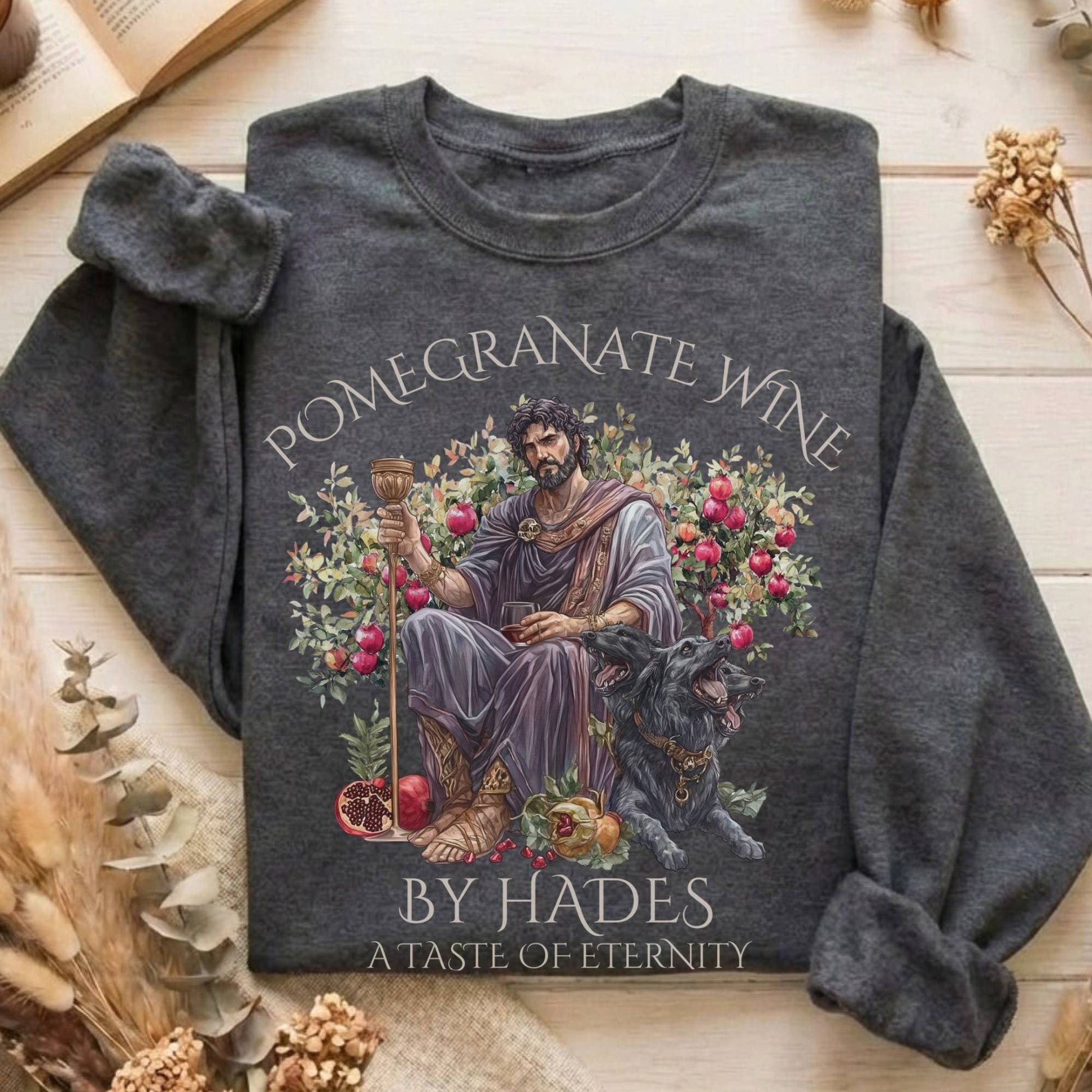 Sweatshirt Dark Heather / S Design 108 Sweatshirt The Mystic Eden