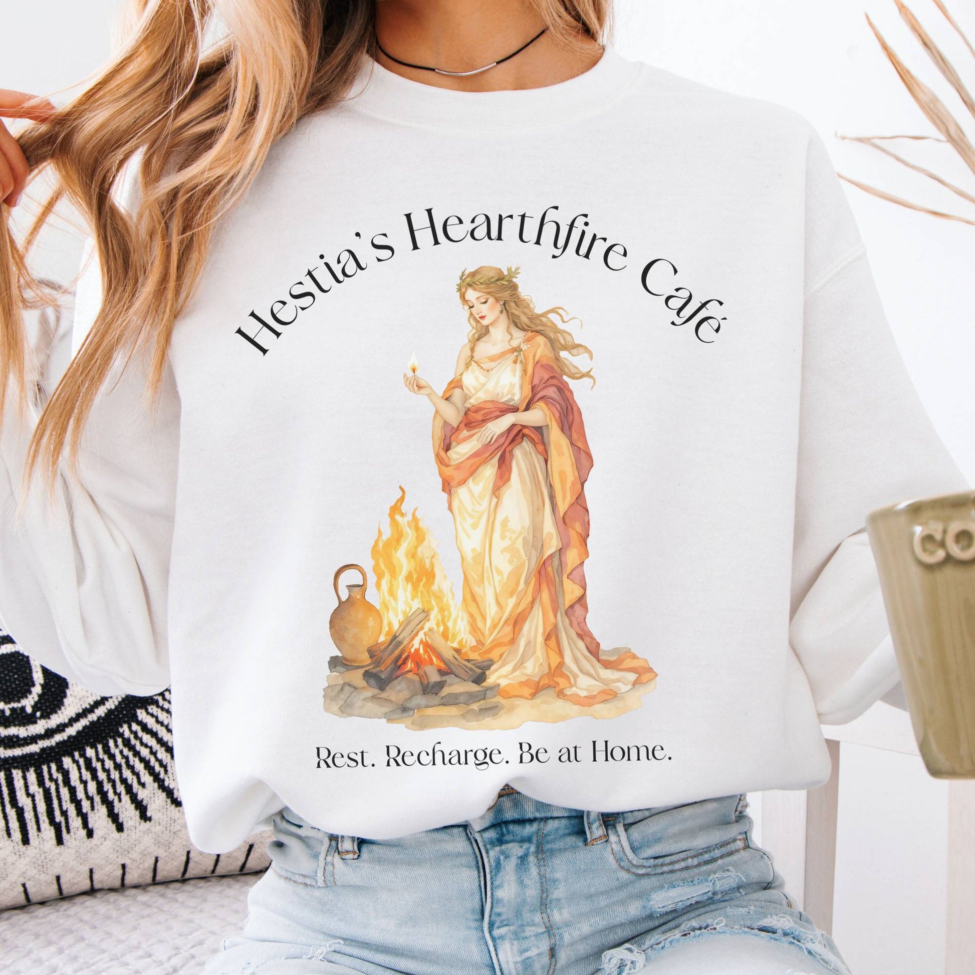 Sweatshirt Design 274 Crewneck Sweatshirt The Mystic Eden