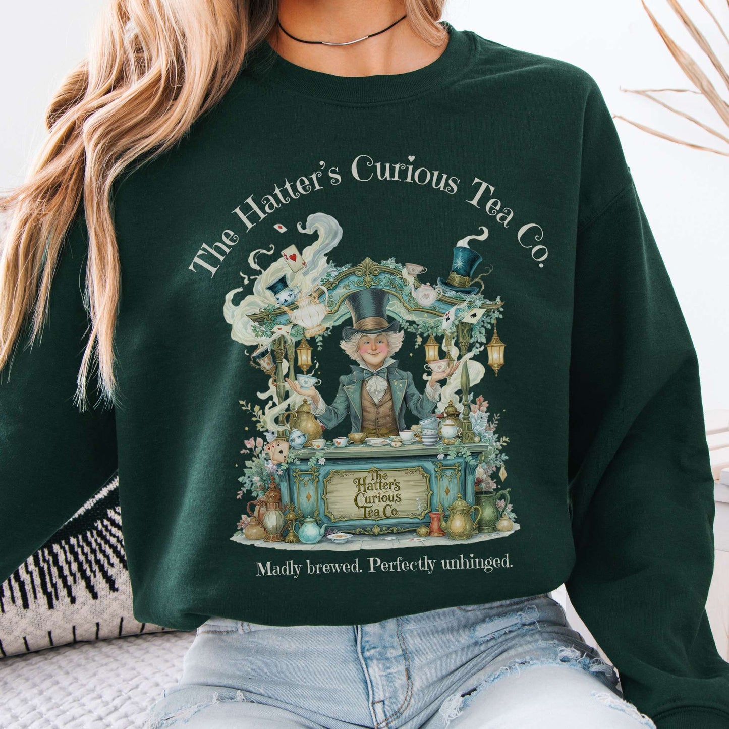 Sweatshirt Design 260 Crewneck Sweatshirt The Mystic Eden