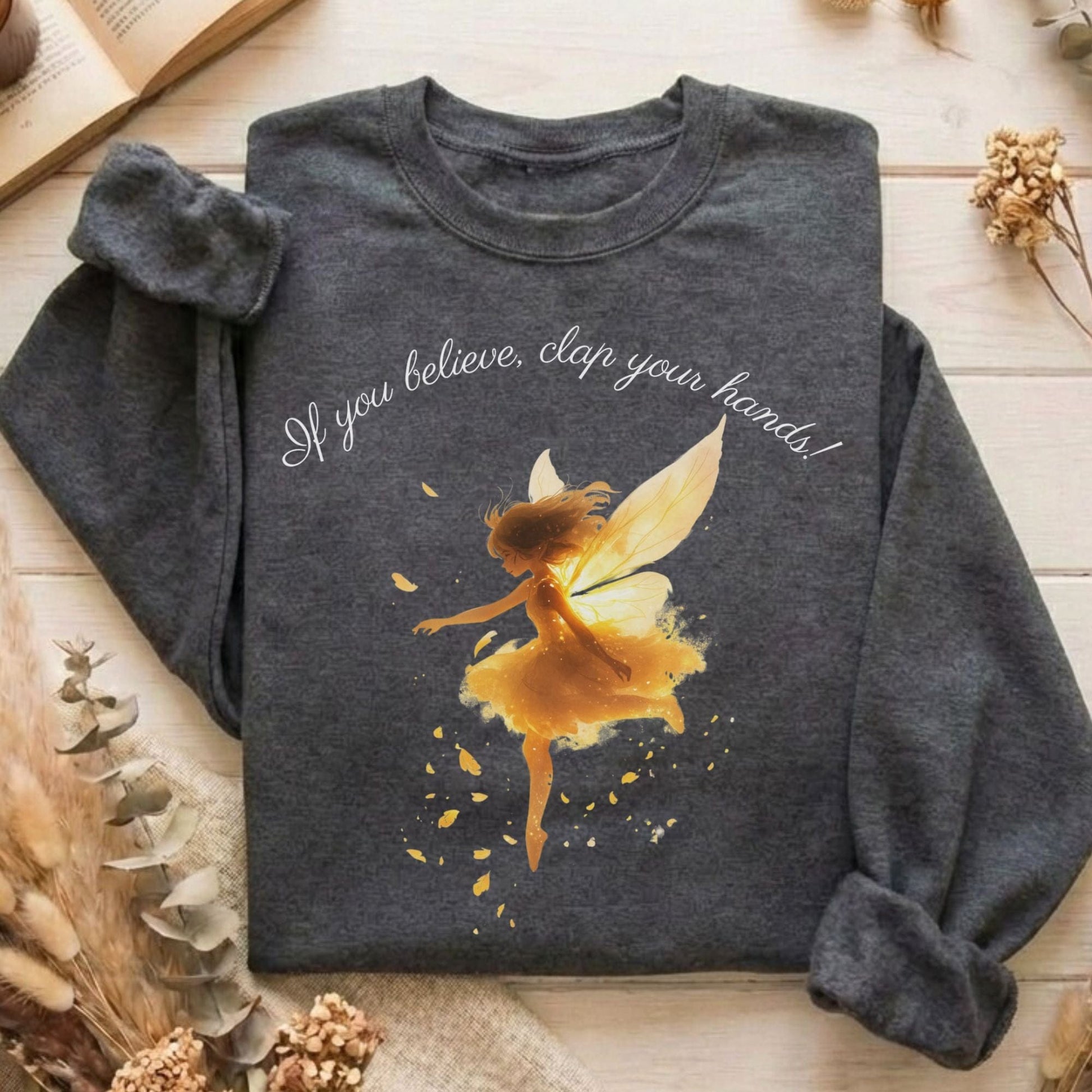Sweatshirt Dark Heather / S Design 177 Sweatshirt The Mystic Eden