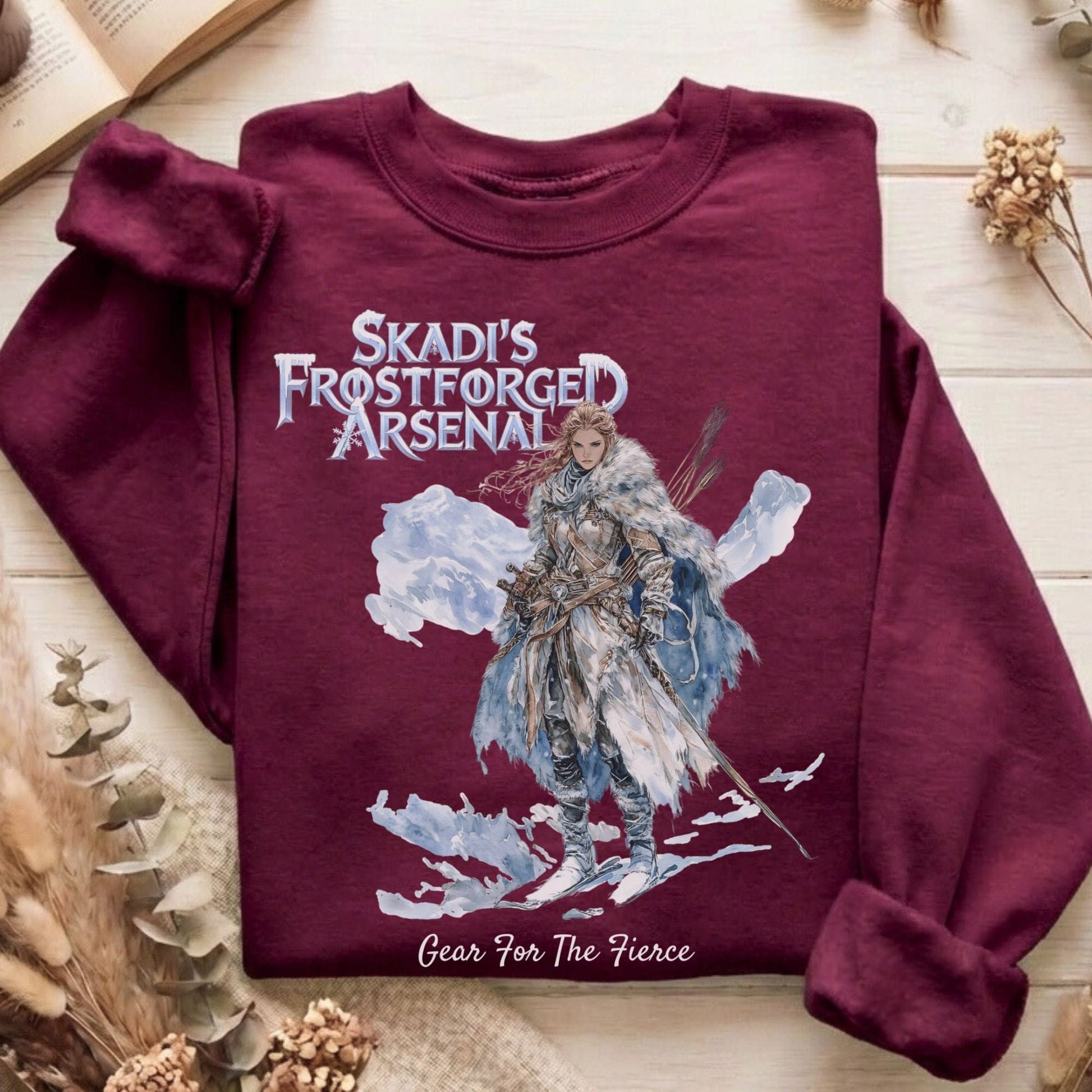 Sweatshirt Maroon / S Design 169 Sweatshirt The Mystic Eden
