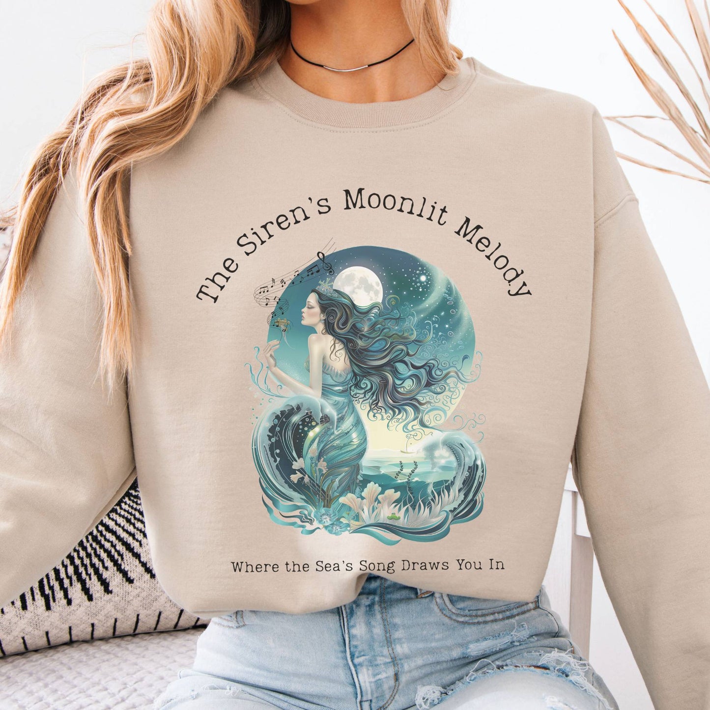 Sweatshirt Design 272 Crewneck Sweatshirt The Mystic Eden