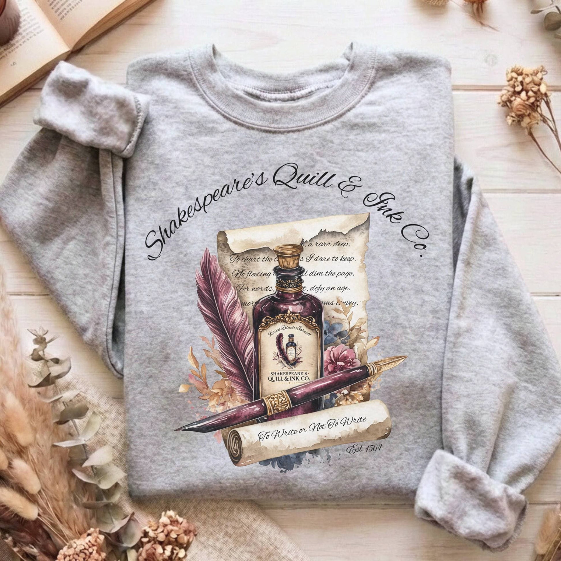 Sweatshirt Sport Grey / S Design 123 Sweatshirt The Mystic Eden