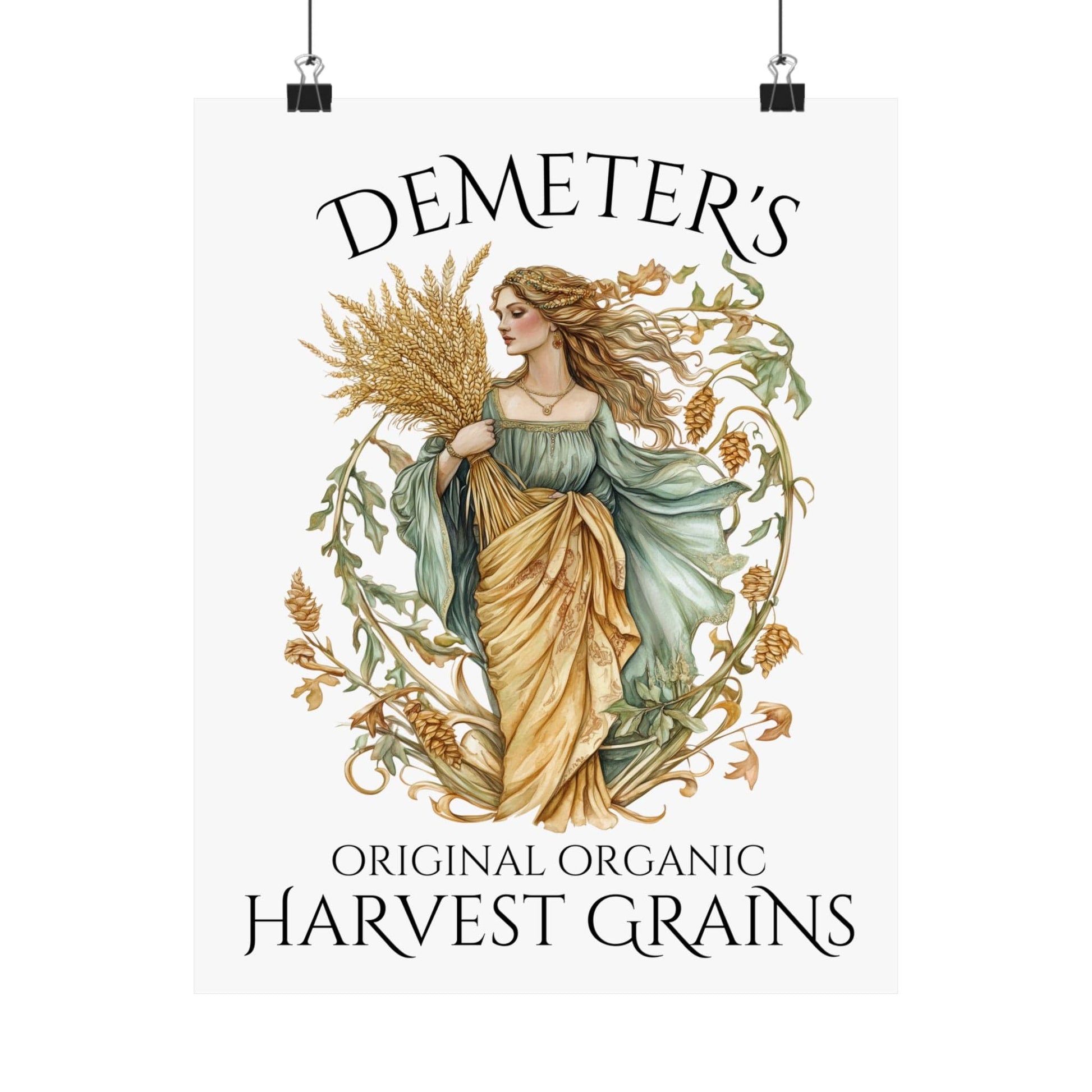 Poster 11″ x 14″ / Matte Design 105A - Art Print The Mystic Eden