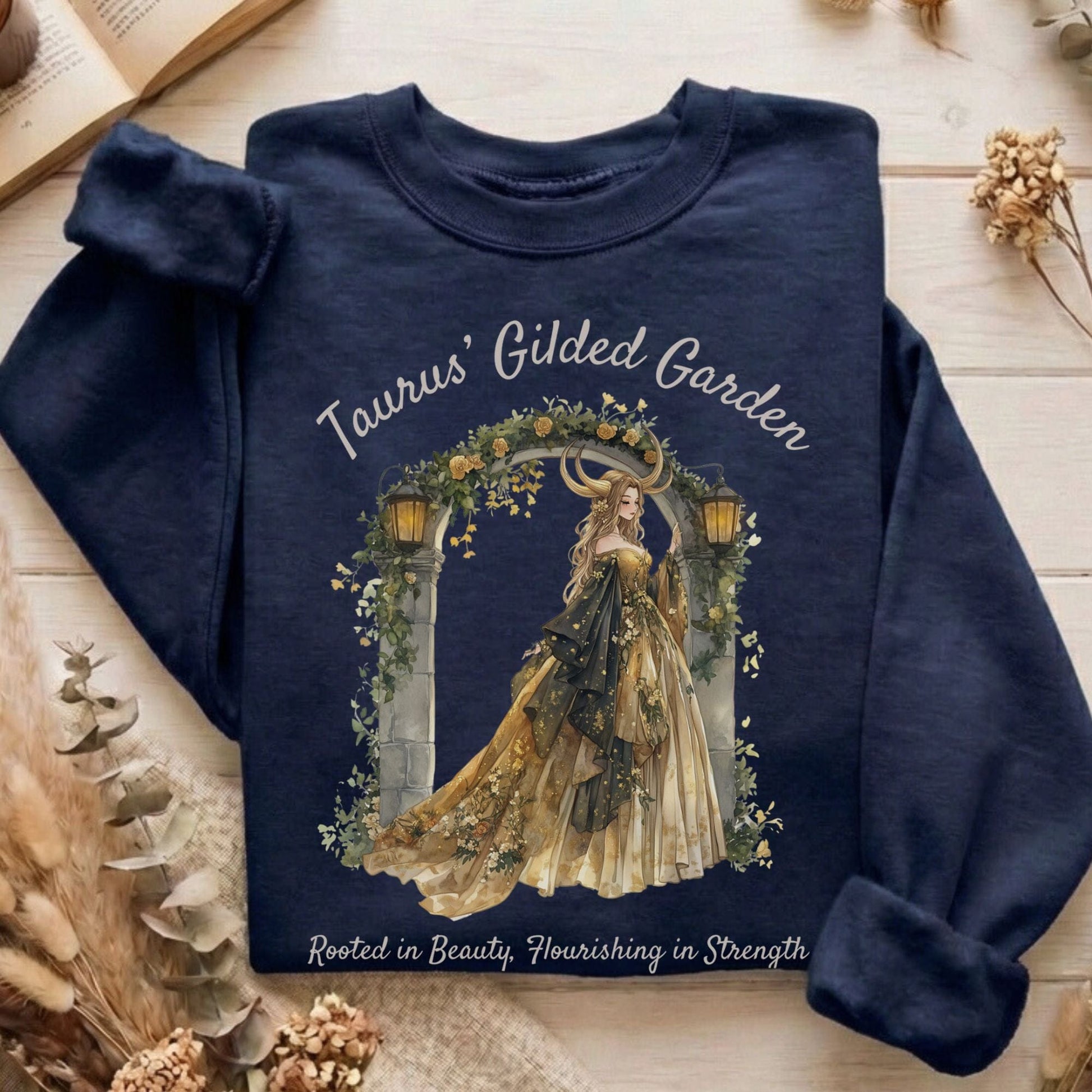 Sweatshirt Navy / S Design 152 Sweatshirt The Mystic Eden