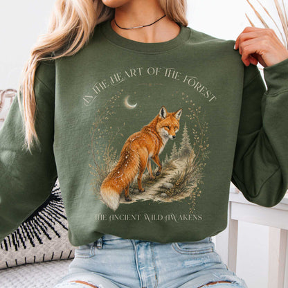 Sweatshirt Military Green / S Design 310 Crewneck Sweatshirt The Mystic Eden