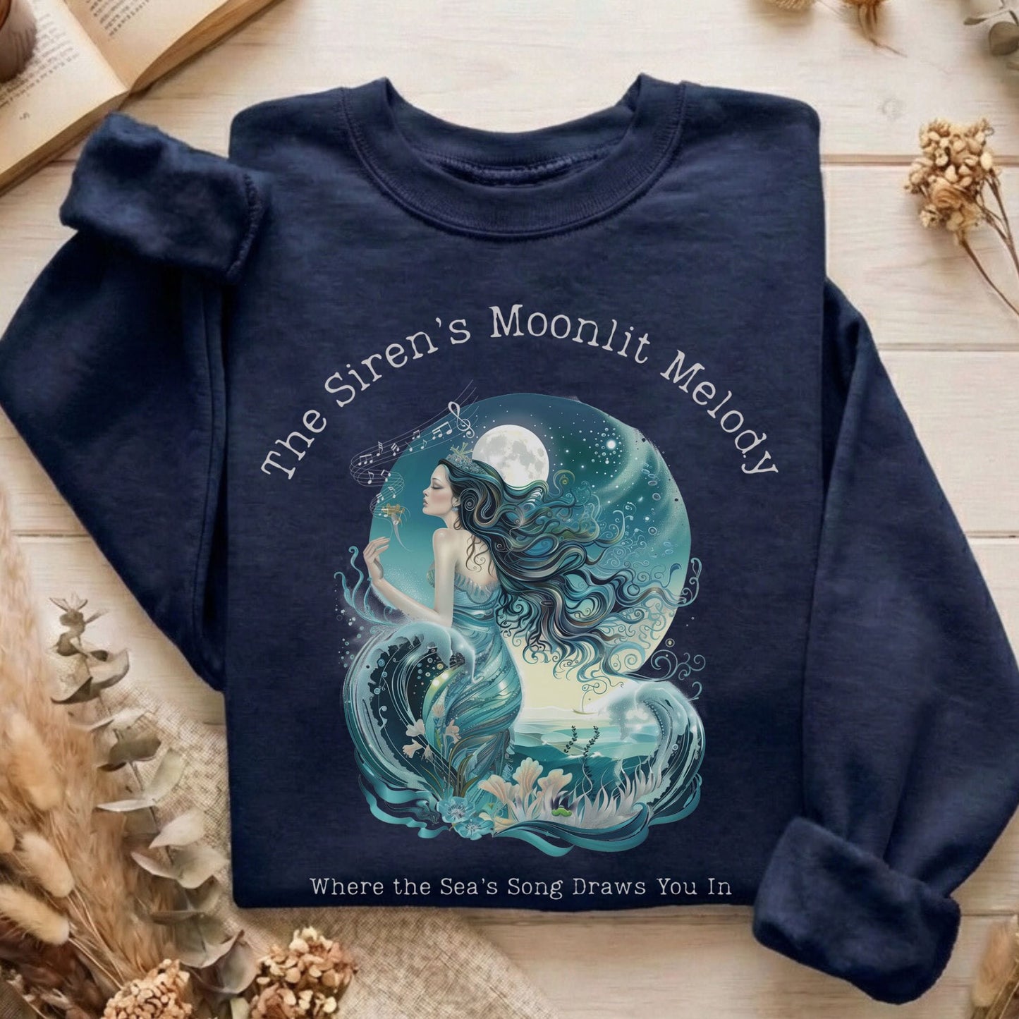 Sweatshirt Navy / S Design 272 Crewneck Sweatshirt The Mystic Eden