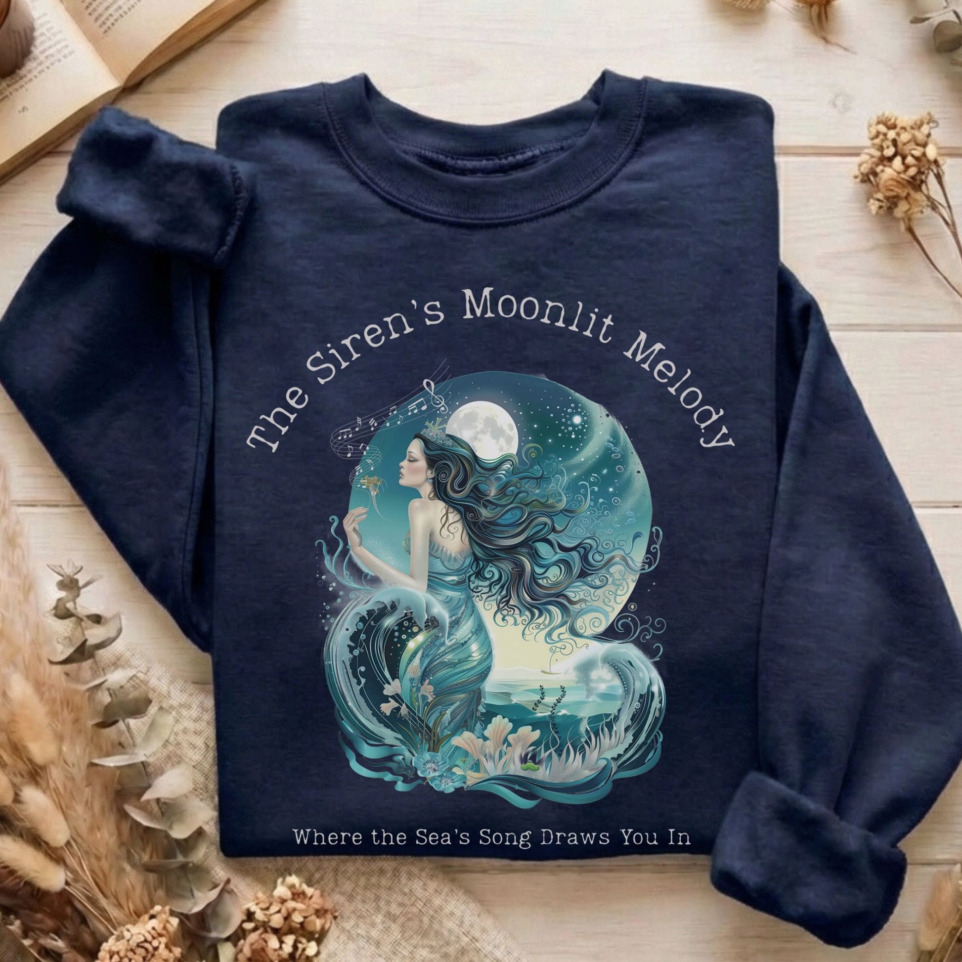 Sweatshirt Navy / S Design 272 Crewneck Sweatshirt The Mystic Eden