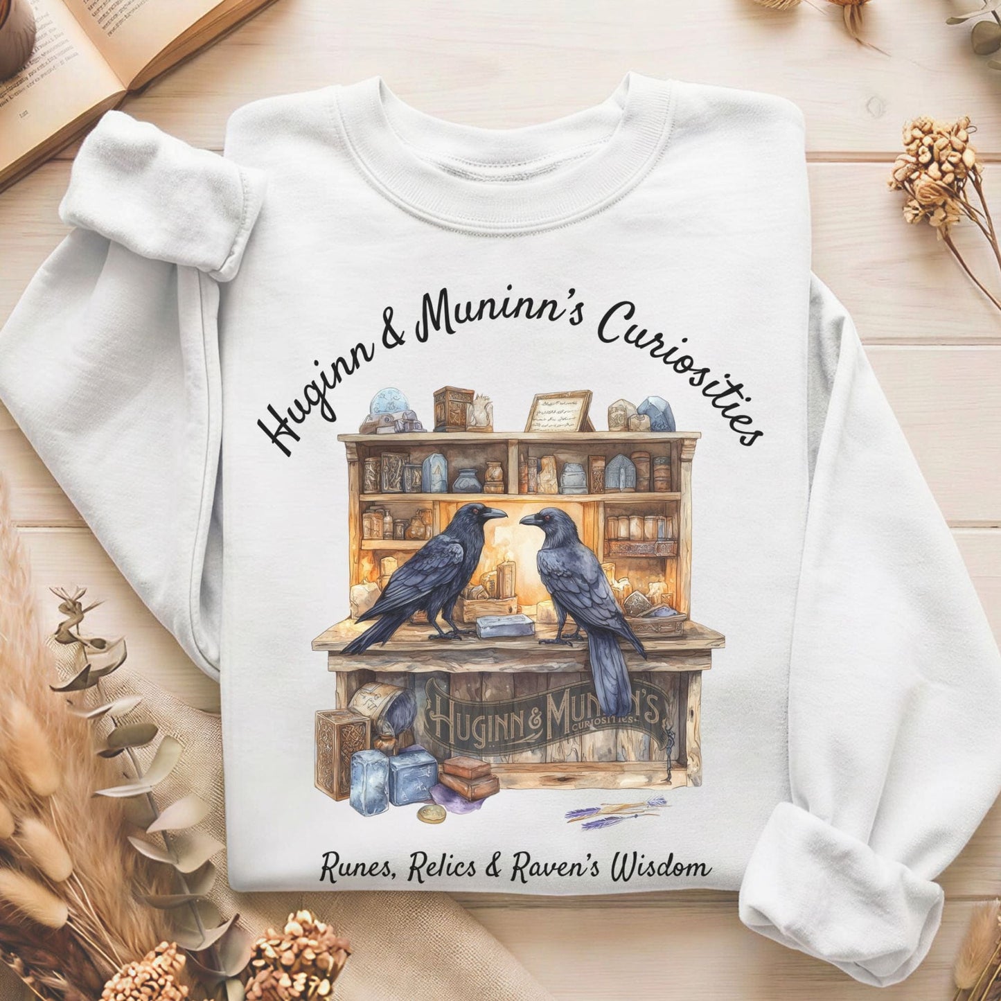 Sweatshirt White / S Design 163 Sweatshirt The Mystic Eden