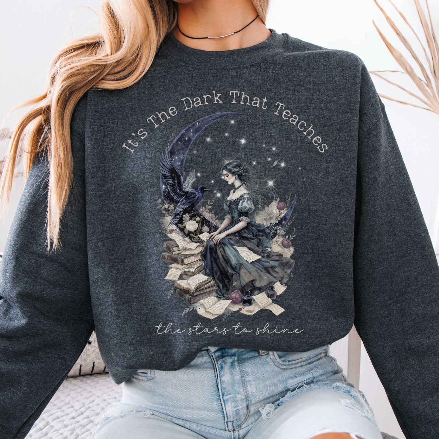 Sweatshirt Design 254 Crewneck Sweatshirt The Mystic Eden