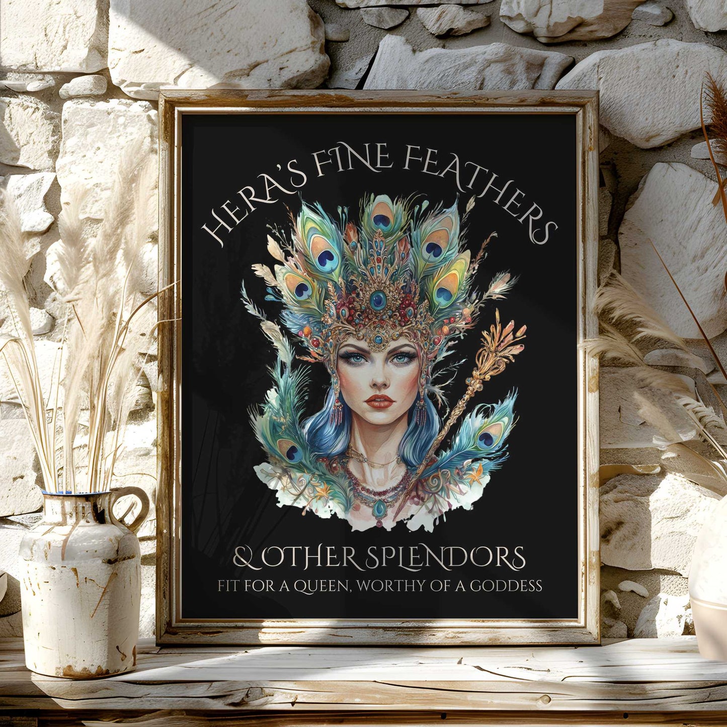 Poster 11″ x 14″ / Matte Design 103B - Art Print The Mystic Eden
