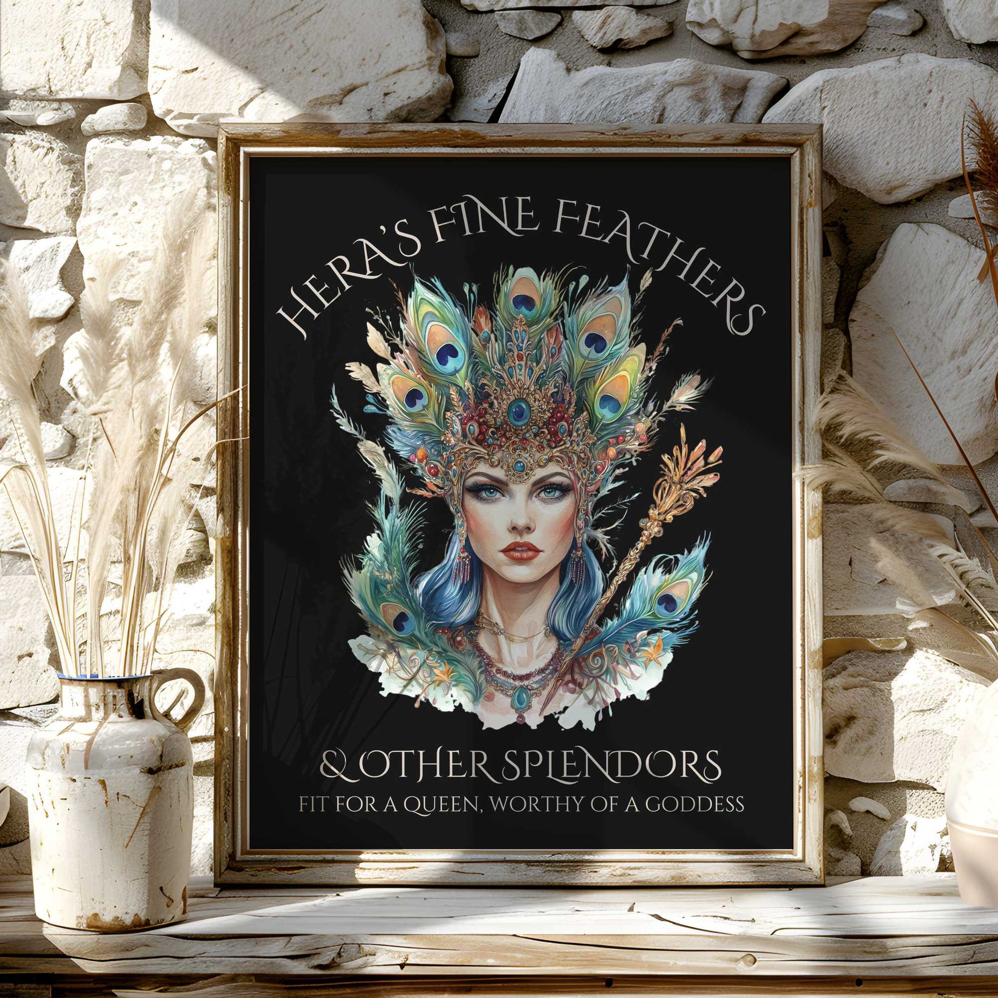 Poster 11″ x 14″ / Matte Design 103B - Art Print The Mystic Eden