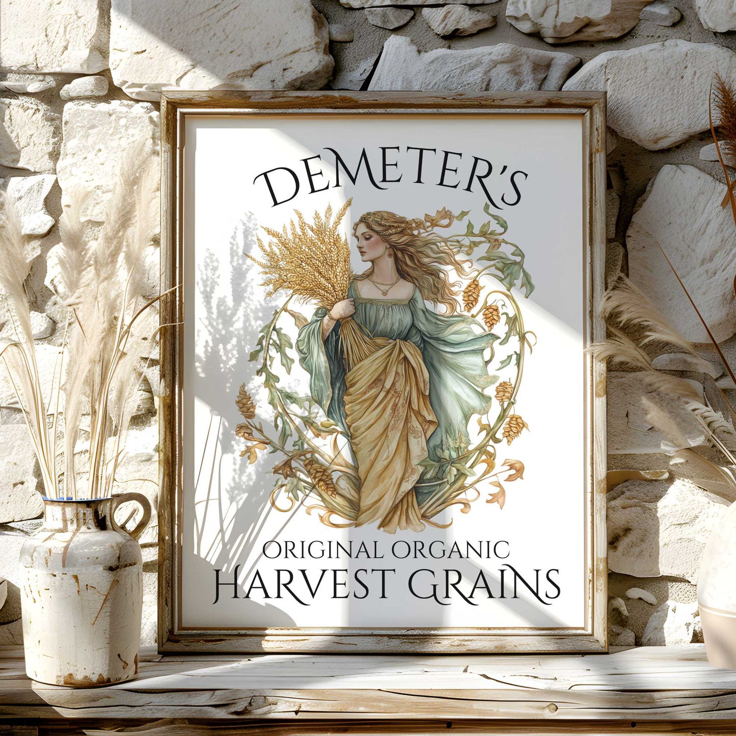 Poster 11″ x 14″ / Matte Design 105A - Art Print The Mystic Eden
