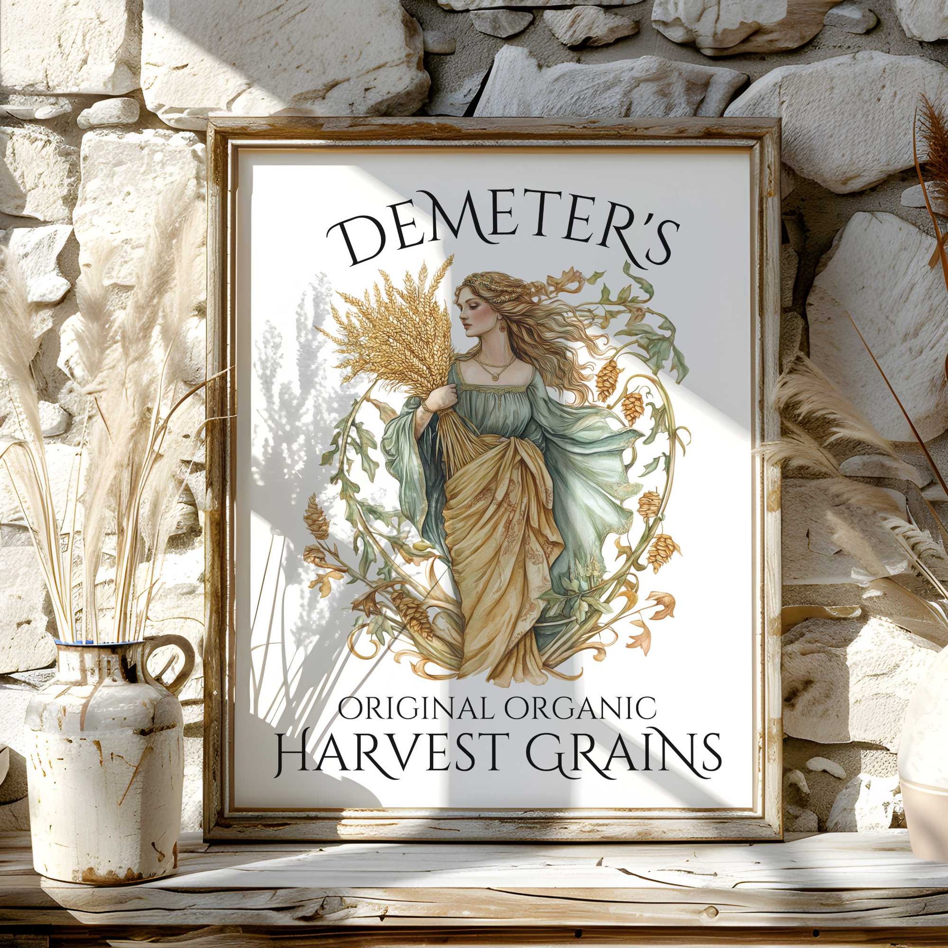 Poster 11″ x 14″ / Matte Design 105A - Art Print The Mystic Eden