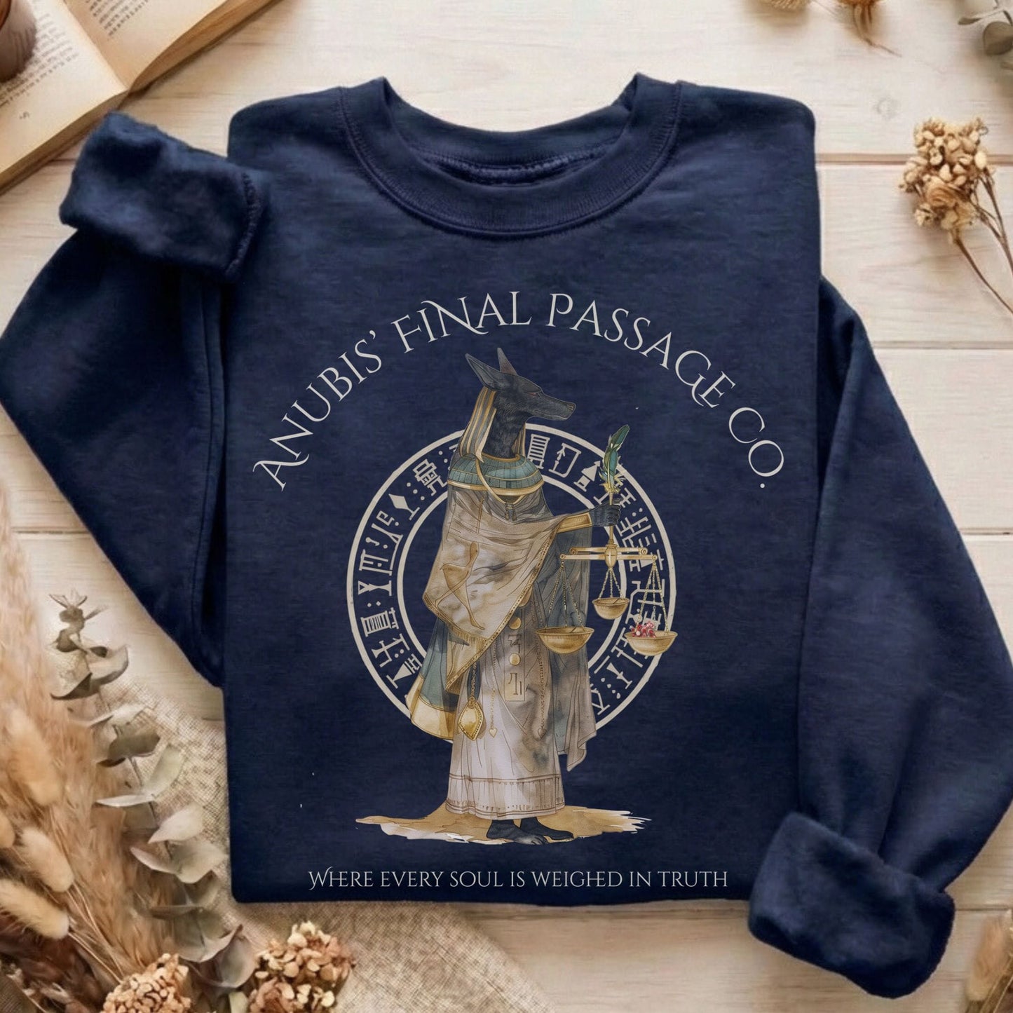 Sweatshirt Navy / S Design 261 Crewneck Sweatshirt The Mystic Eden