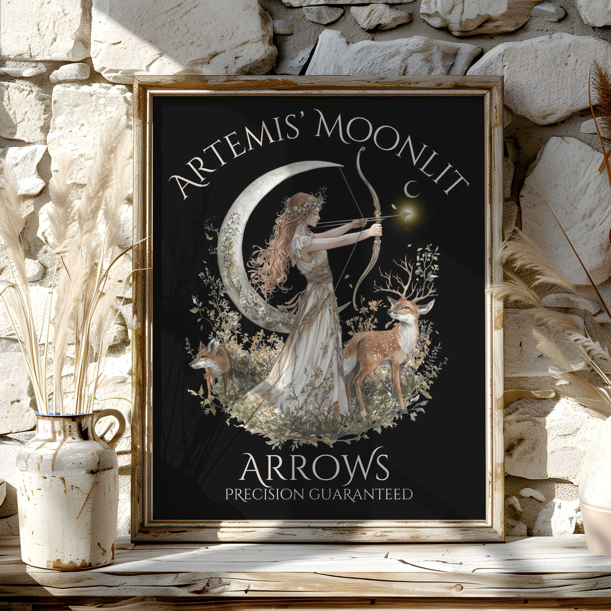 Art Prints 11″ x 14″ / Matte Design 98A - Art Print The Mystic Eden