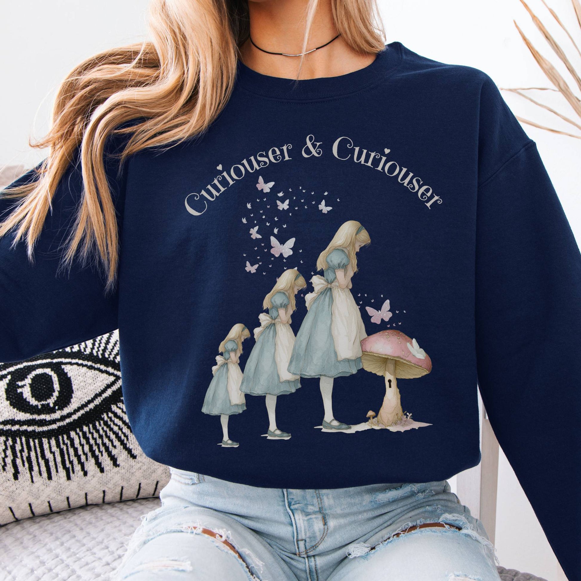 Sweatshirt Design 257 Crewneck Sweatshirt The Mystic Eden