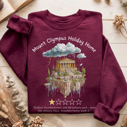 Sweatshirt Maroon / S Design 104 Sweatshirt The Mystic Eden