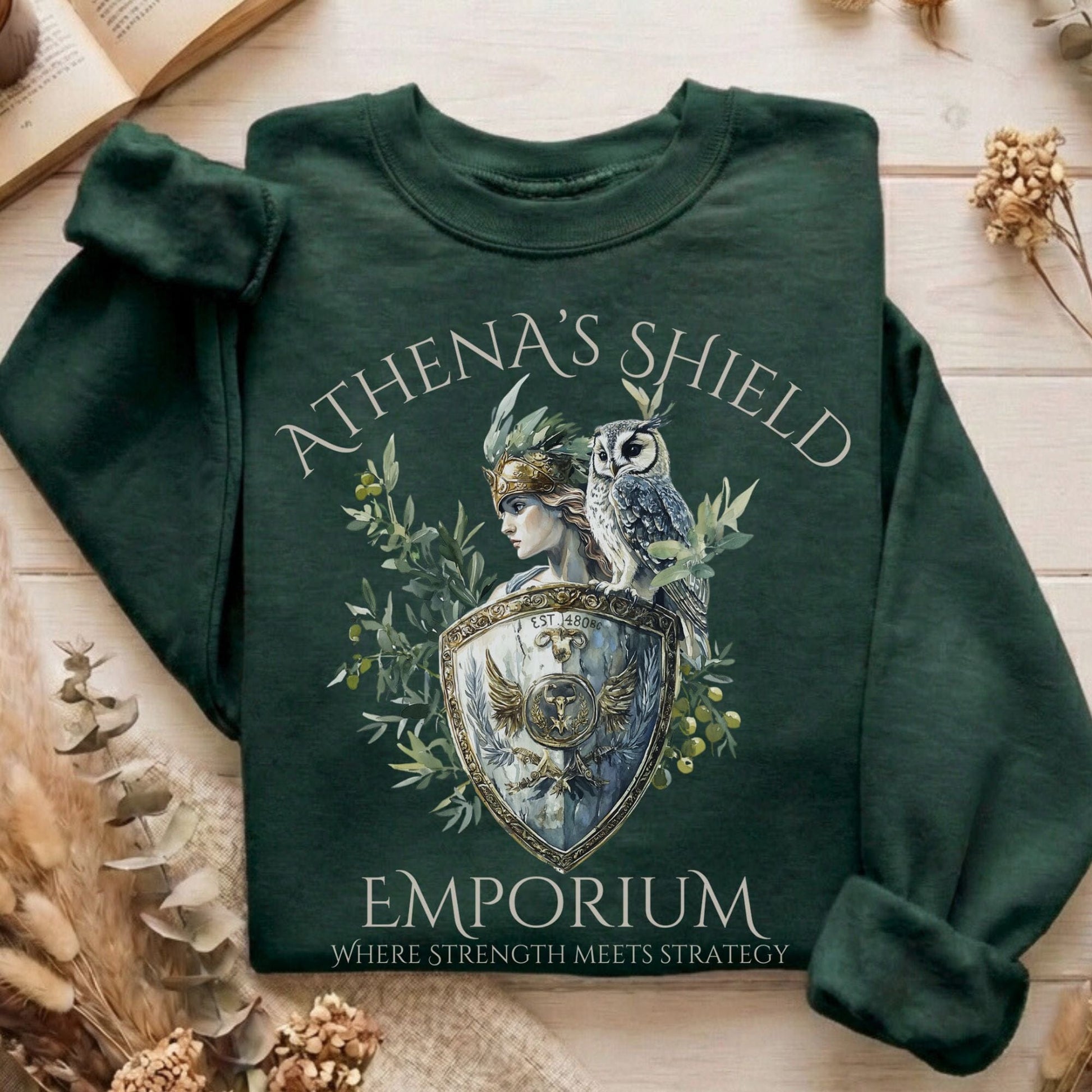 Sweatshirt Forest Green / S Design 94 Sweatshirt The Mystic Eden