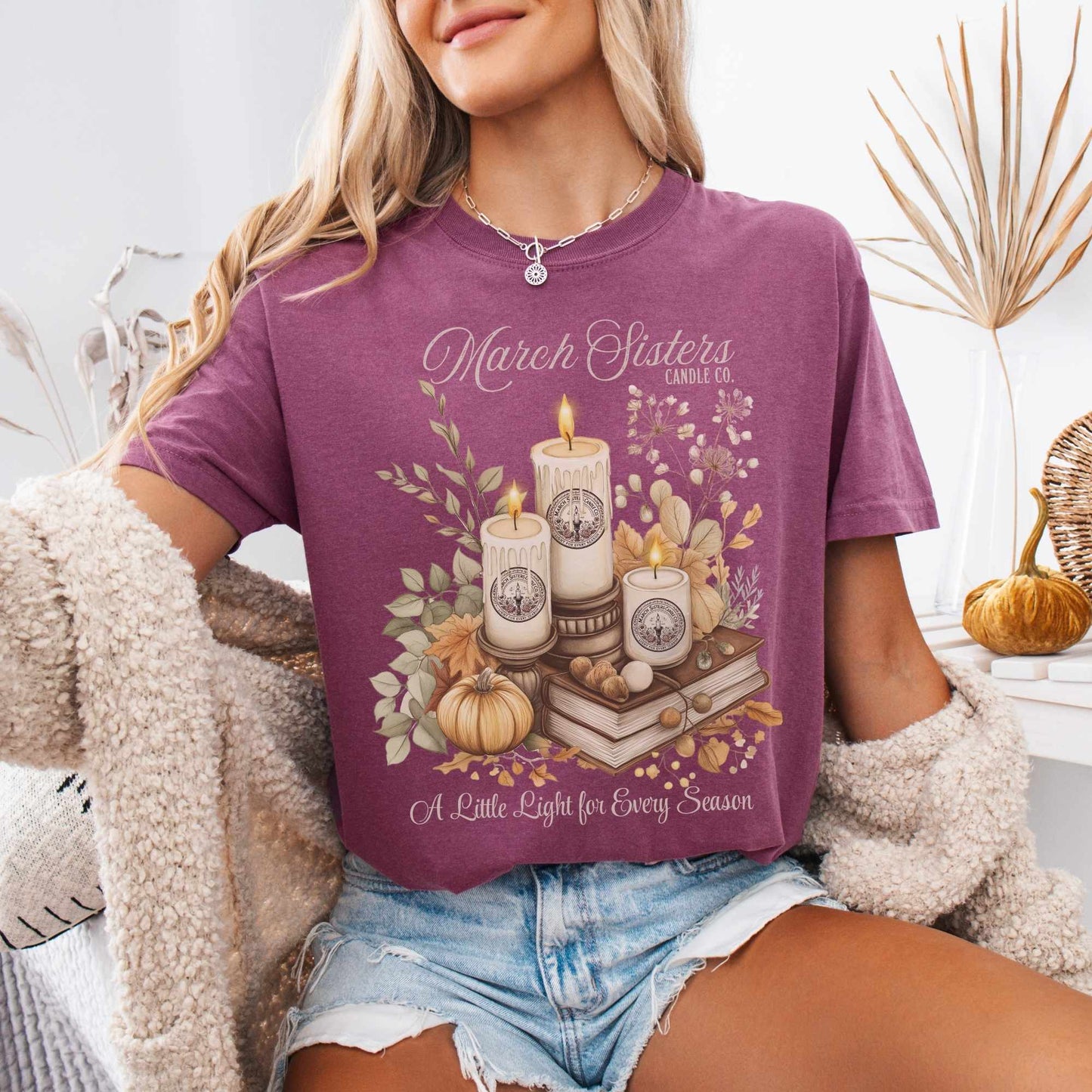 March Sisters Candle Co Little Women Shirt