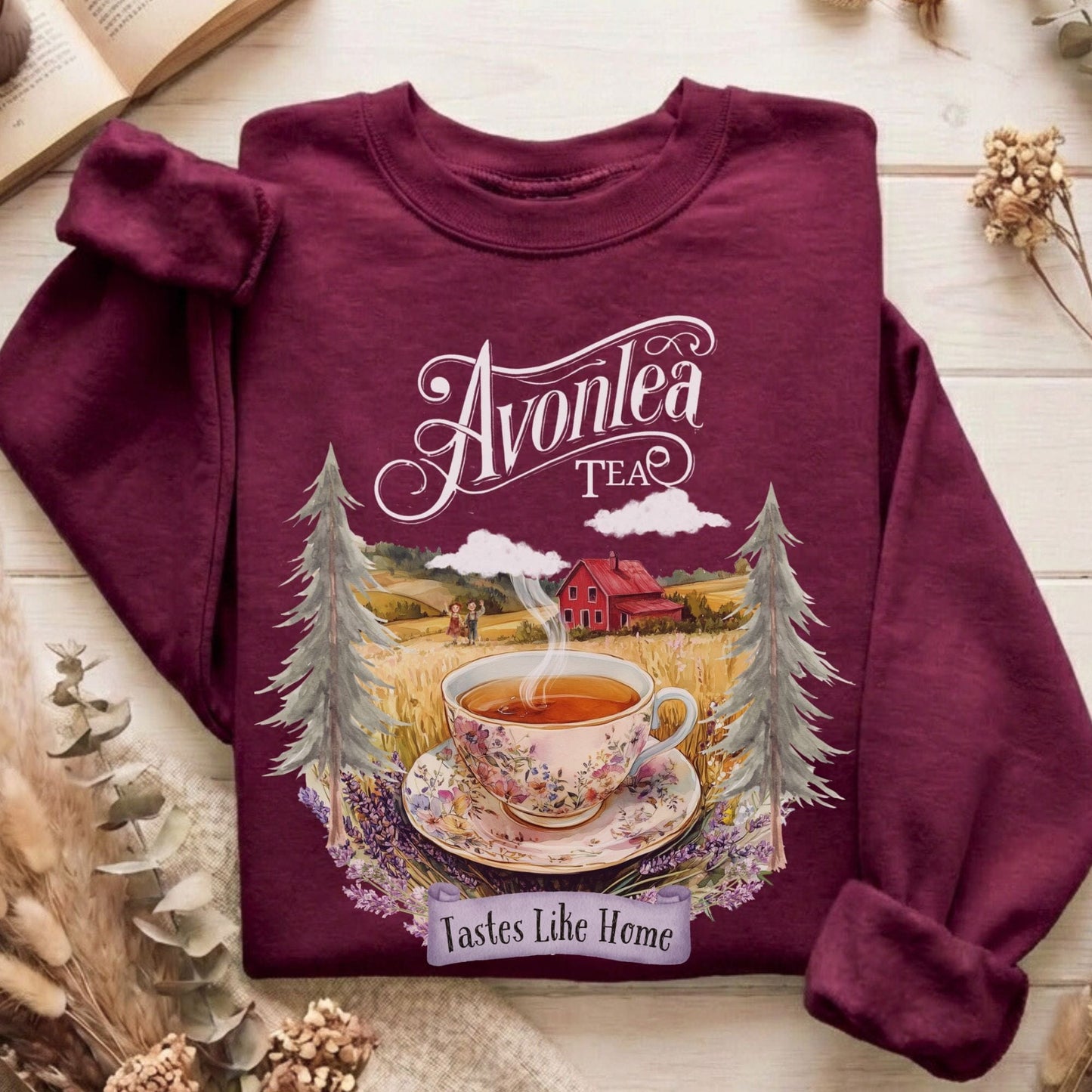 Sweatshirt Maroon / S Design 113 Sweatshirt The Mystic Eden