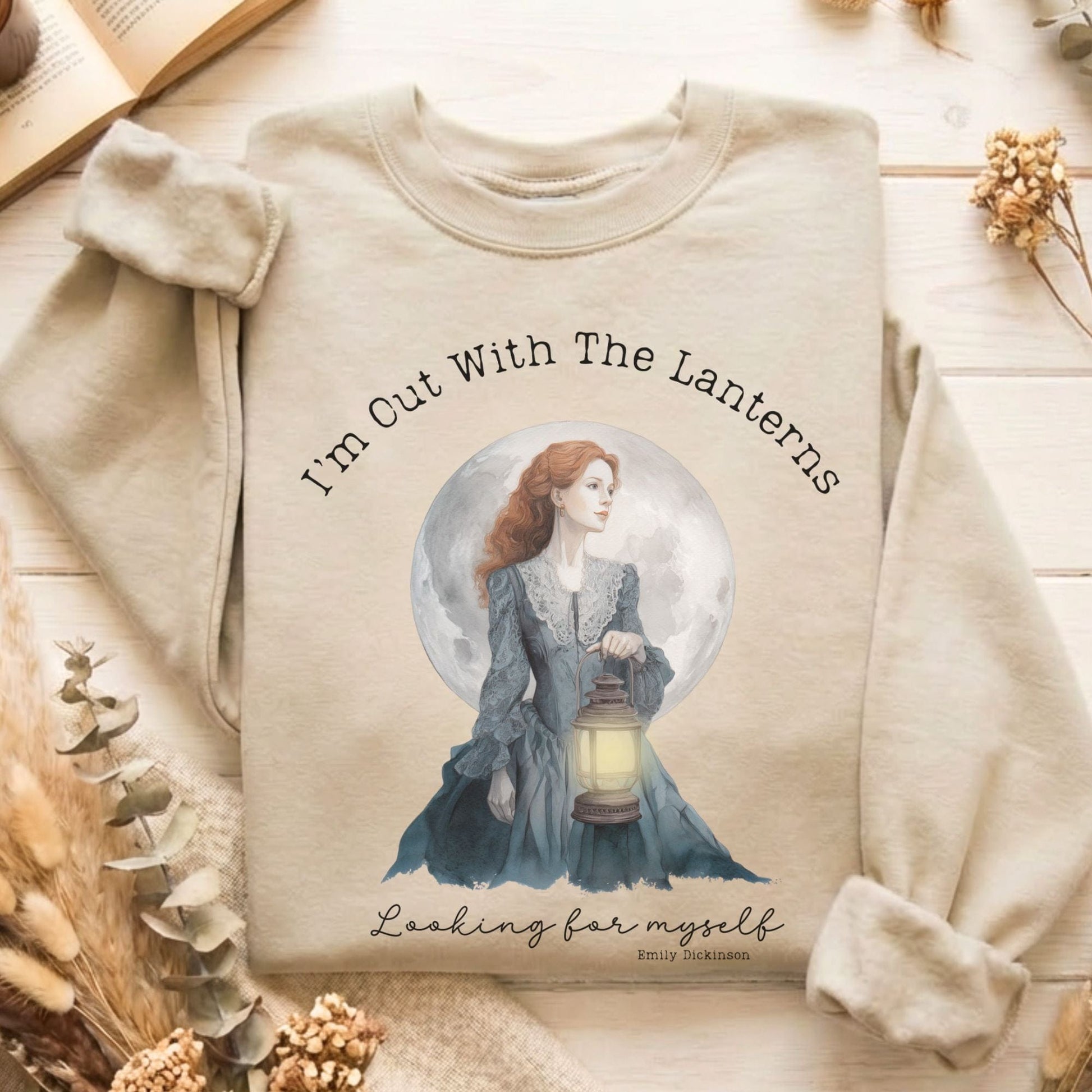 Sweatshirt Sand / S Design 250 Crewneck Sweatshirt The Mystic Eden