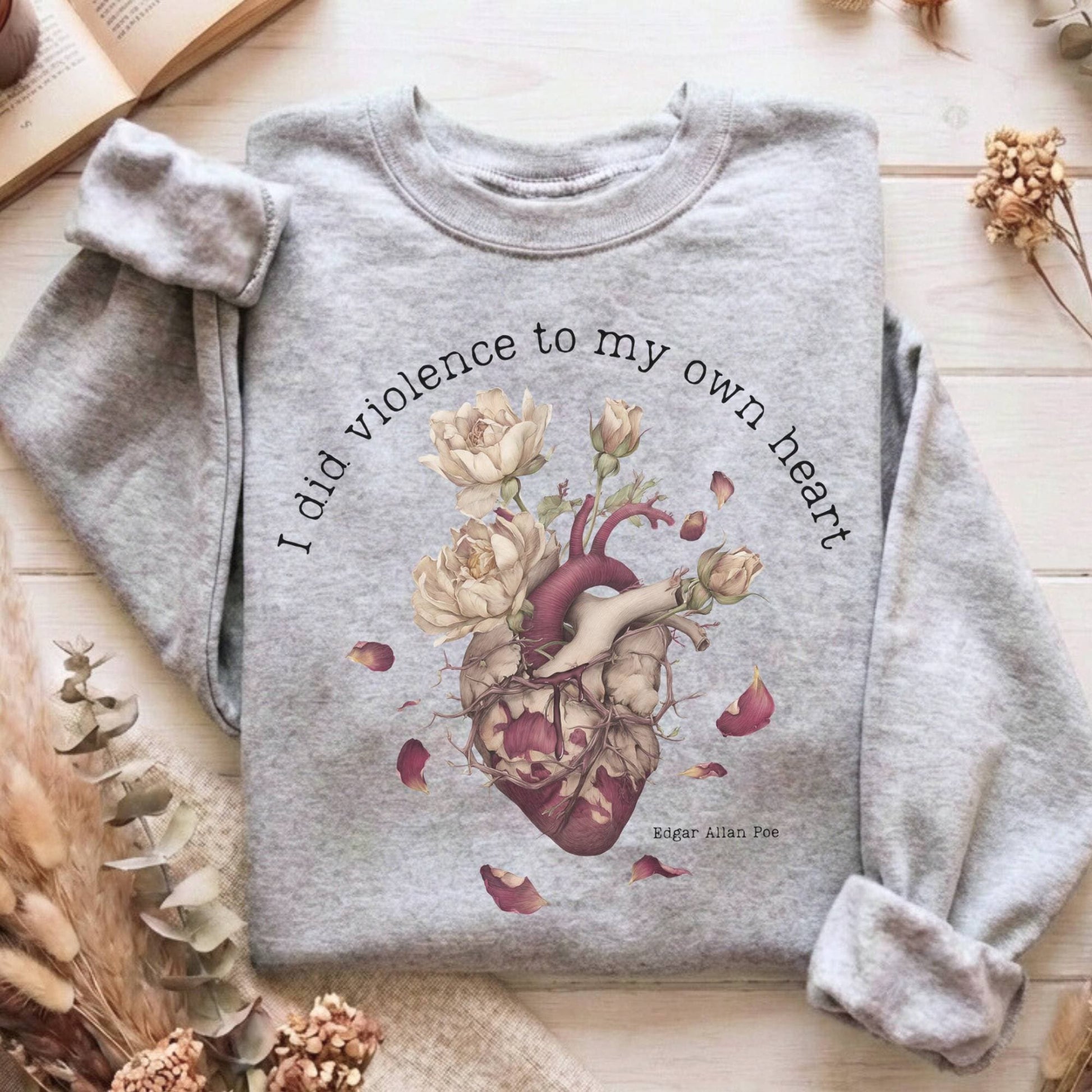 Sweatshirt Sport Grey / S Design 252 Crewneck Sweatshirt The Mystic Eden