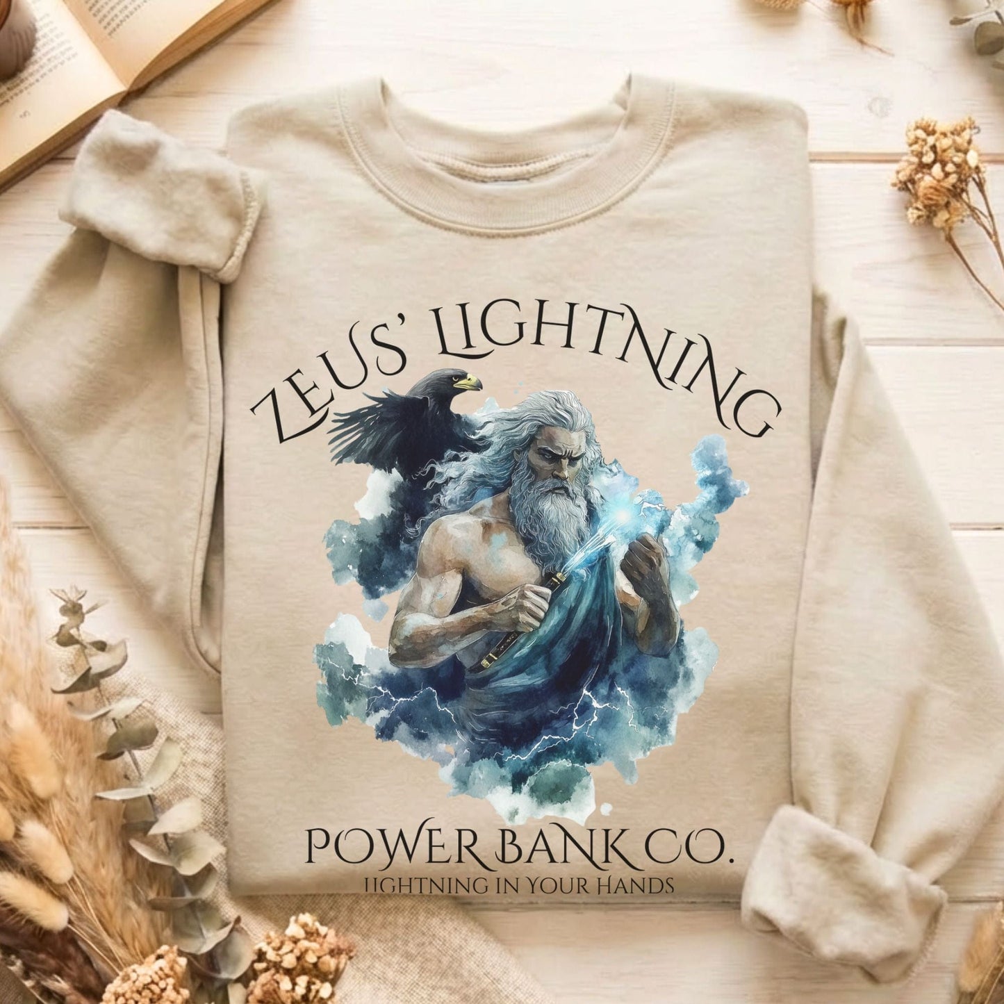 Sweatshirt Sand / S Design 107 Sweatshirt The Mystic Eden