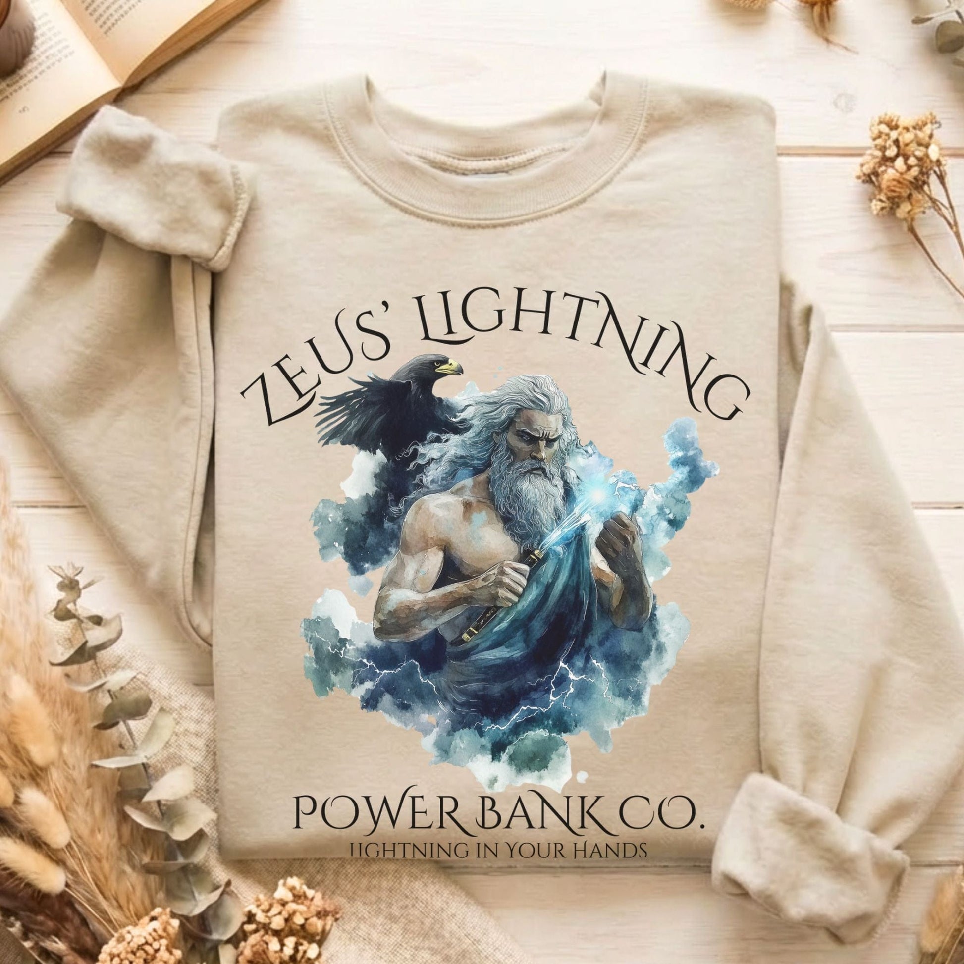 Sweatshirt Sand / S Design 107 Sweatshirt The Mystic Eden