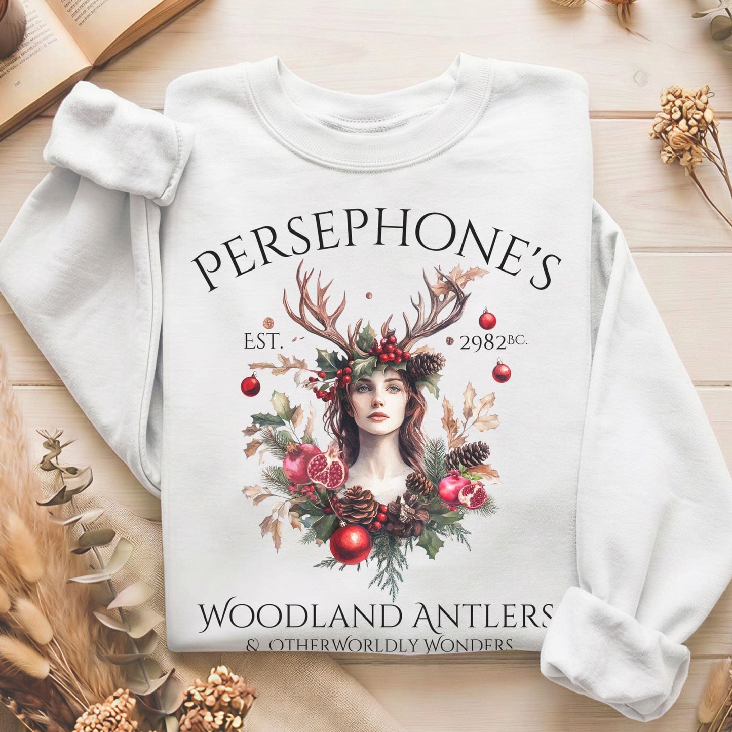 Sweatshirt White / S Design 93 Sweatshirt The Mystic Eden